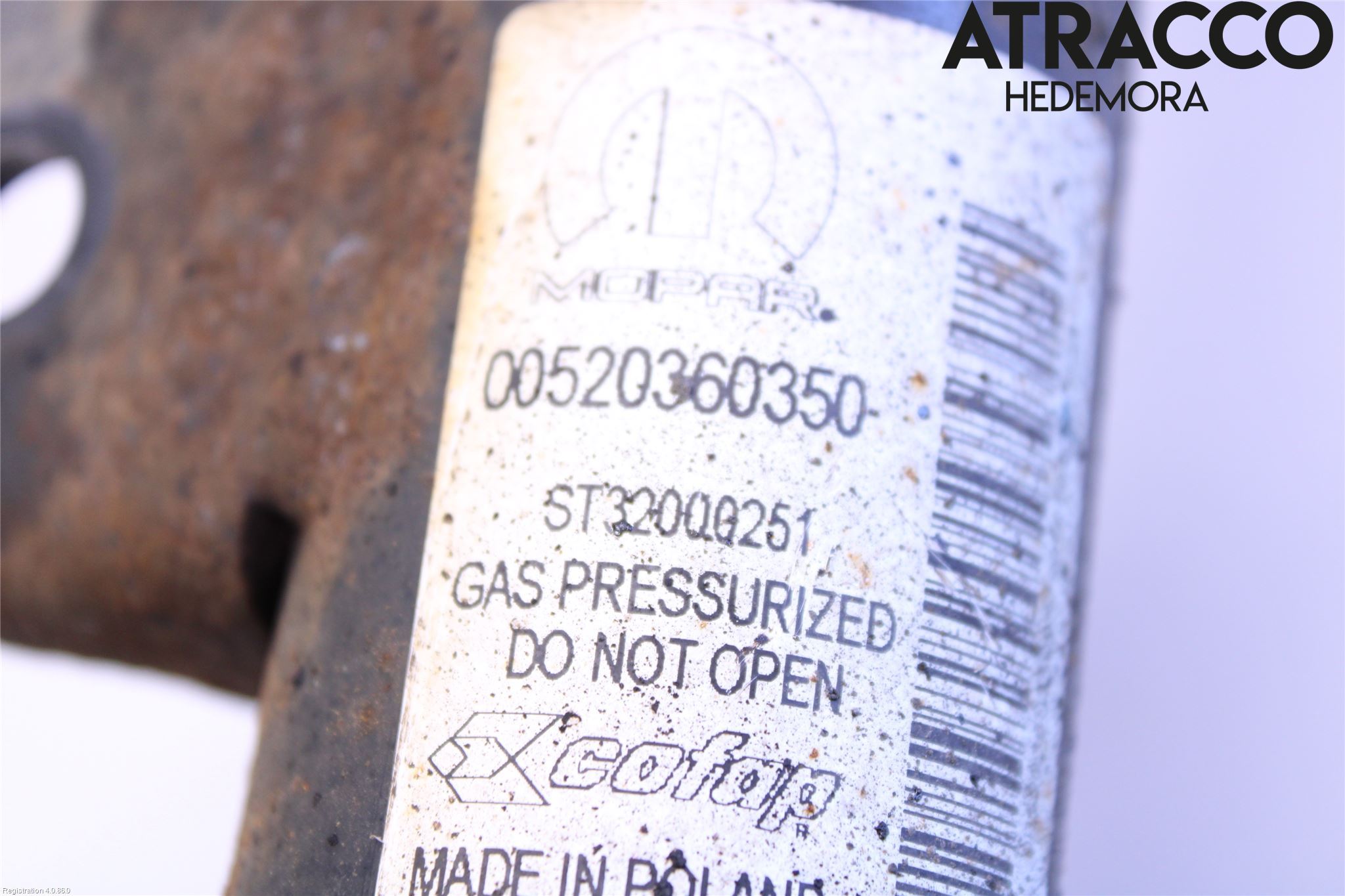 Fiat 500X 15- Fjäderben Bak Vänster