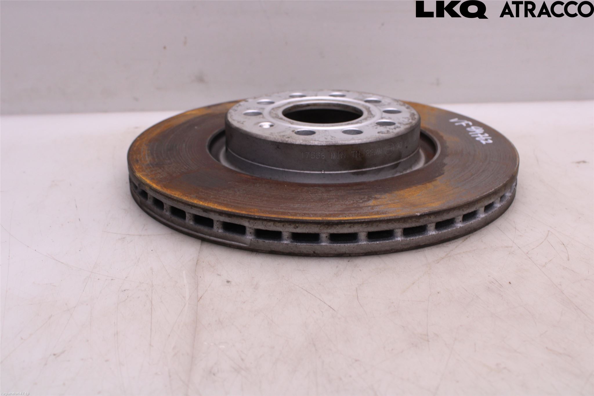 Audi A4/S4 B9 16-19 Bromsskiva Fram