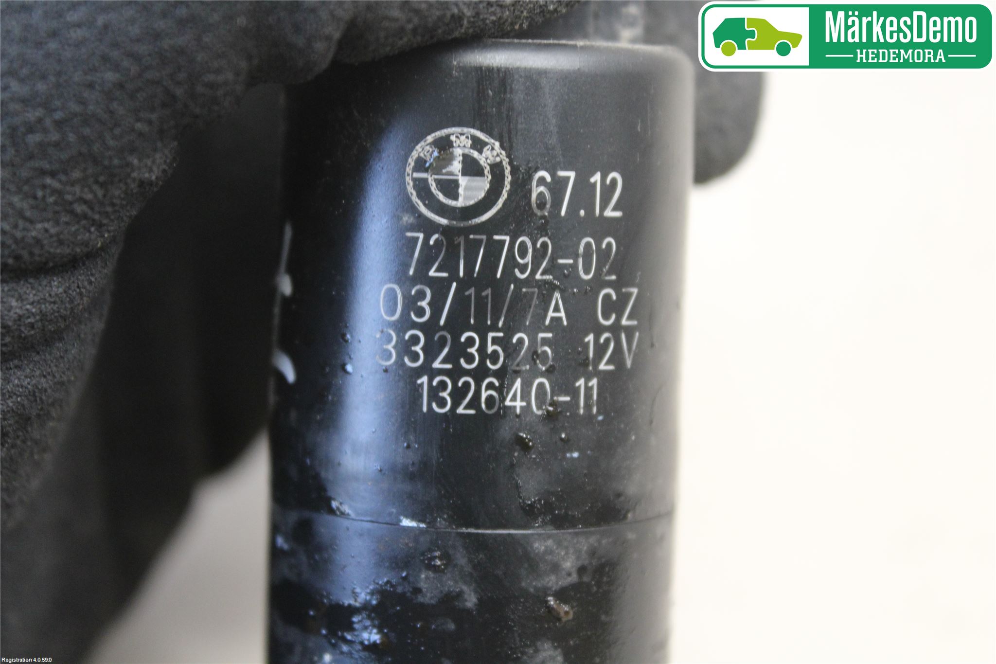 BMW X3 F25 10-17 Spolarpump Högtryck