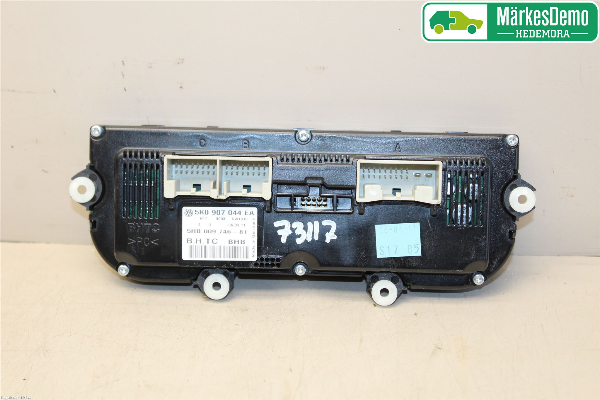 Volkswagen VW PASSAT 11-14 Ac Styrenhet Ac Manöveren
