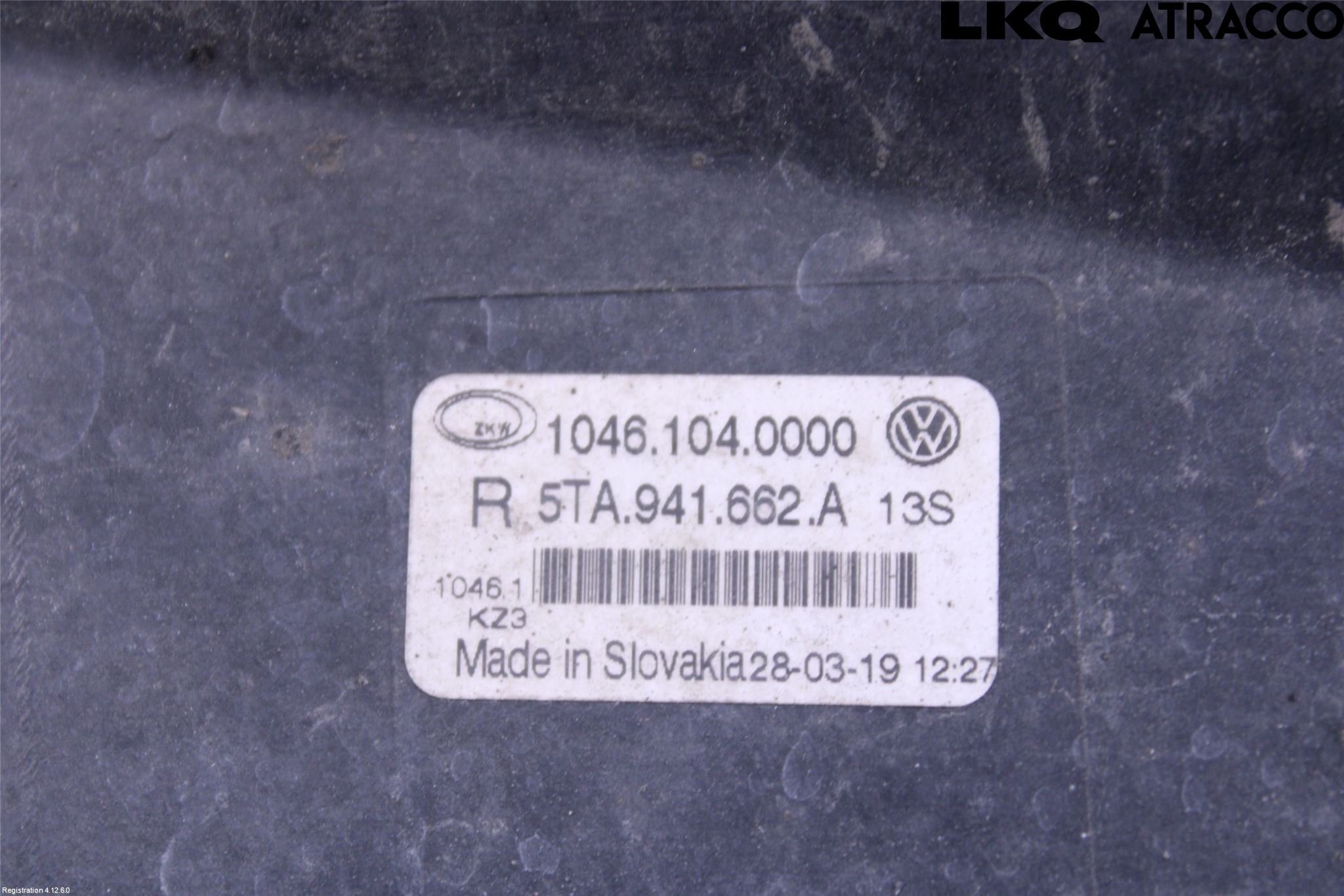 Volkswagen VW TOURAN 16- Dimljus-Varselljus Fram