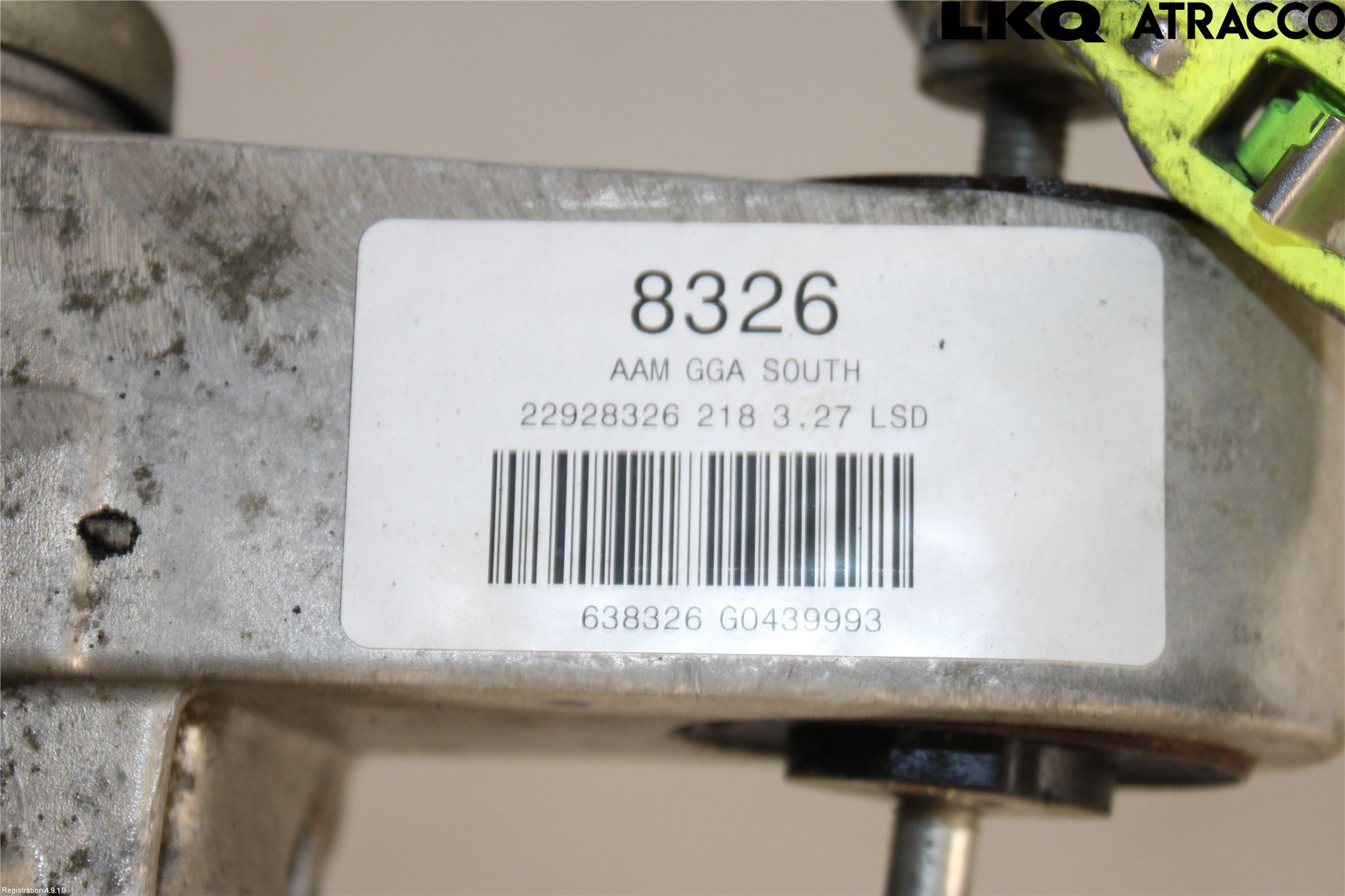 Chevrolet CAMARO Bakväxel-Diff