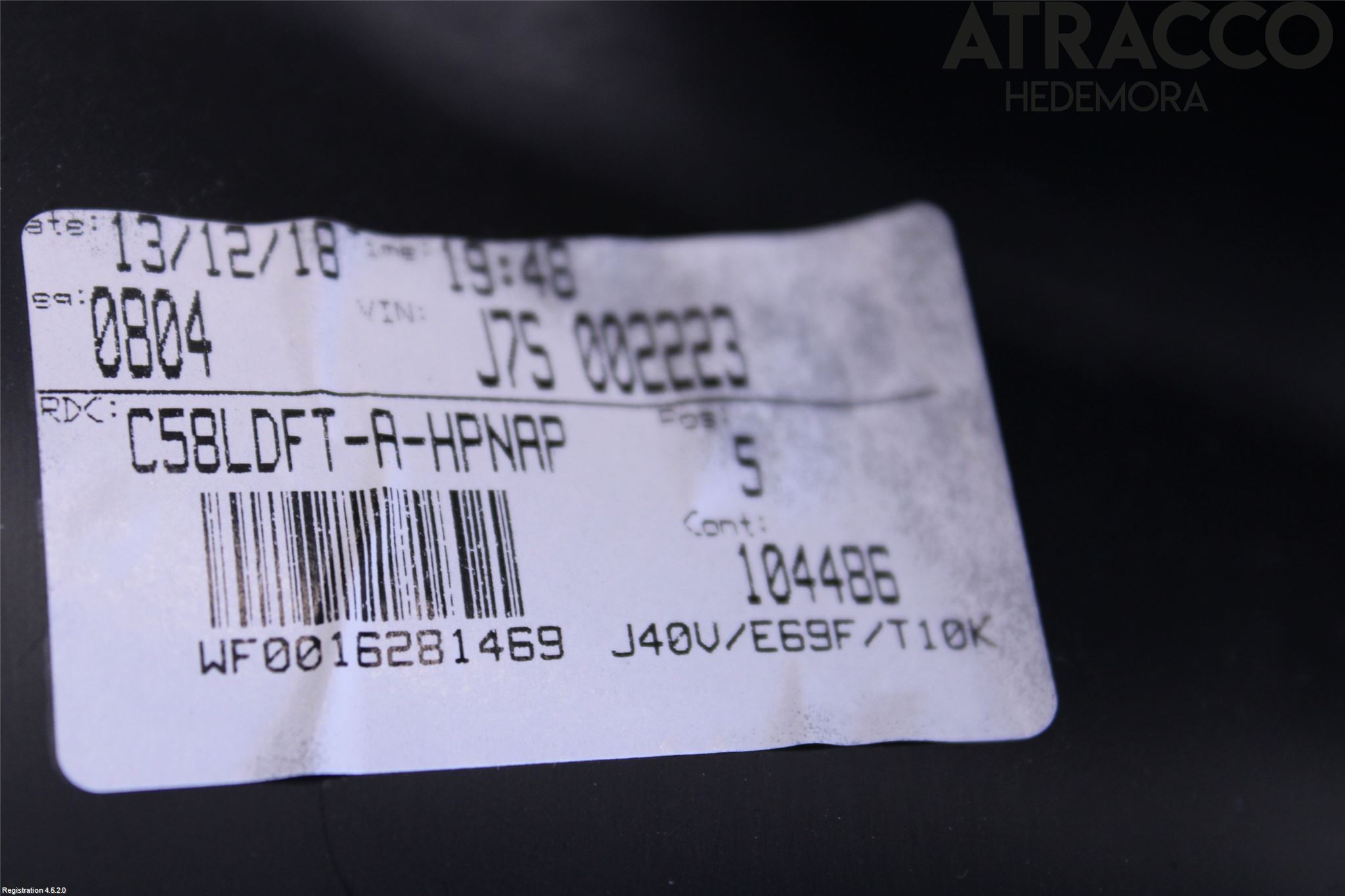 Kia PROCEED 19- Inr Tunnelfack