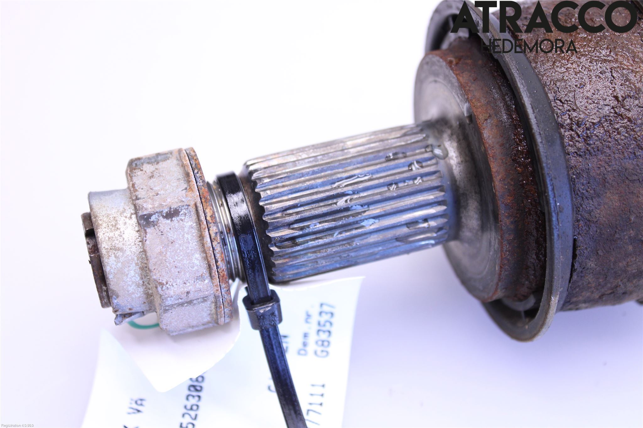 Fiat 500X 15- Drivaxel Bak Vänster