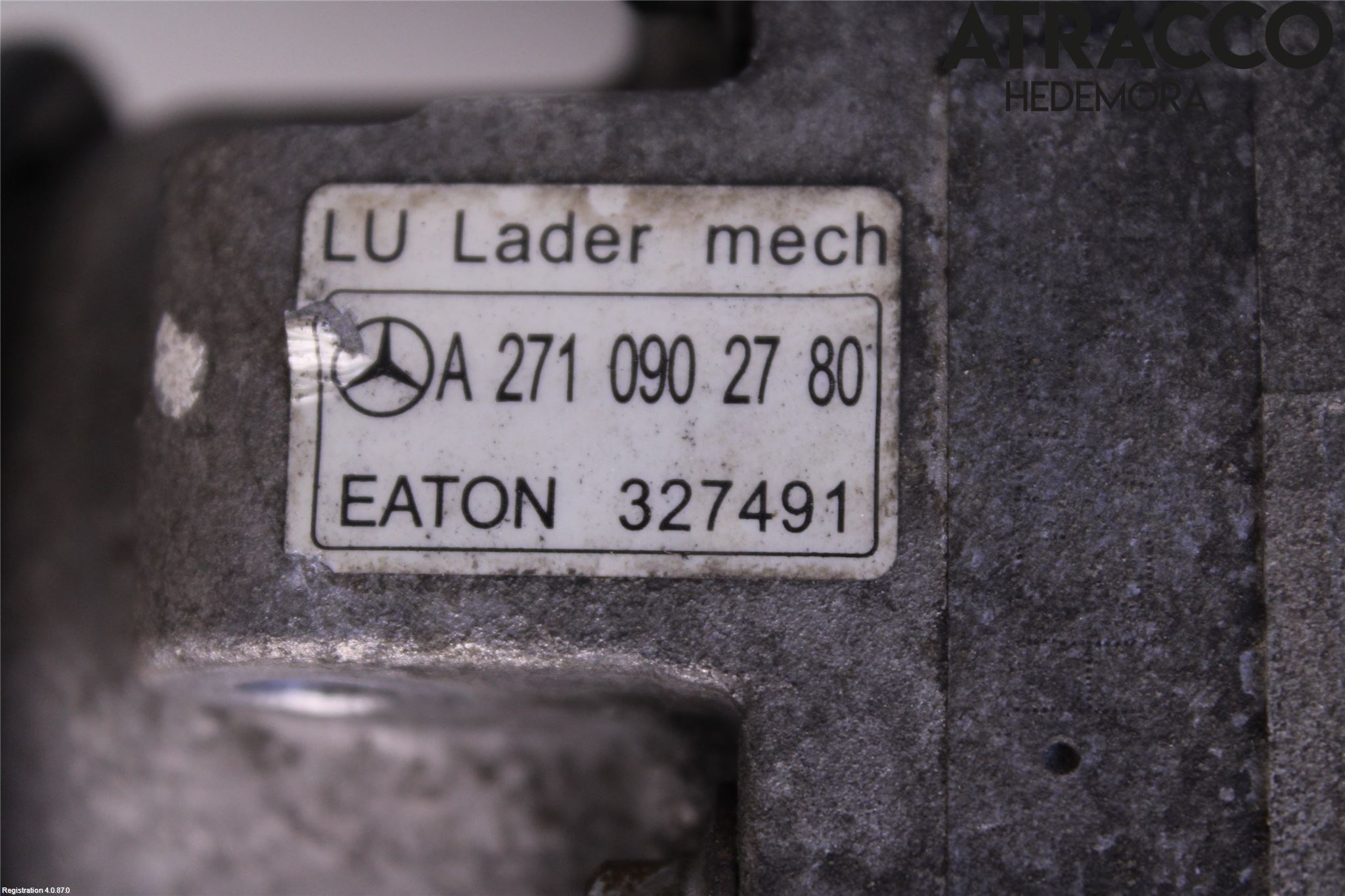 Mercedes-Benz MB C-KLASS (W204) 07-15 Kompressor Remdriven