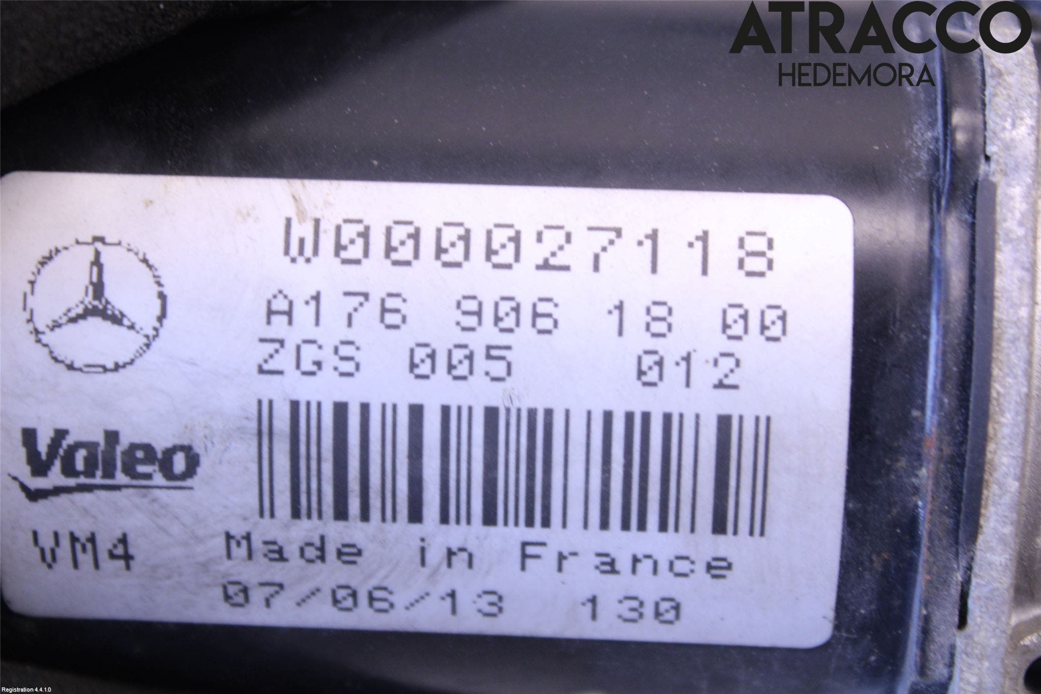 Mercedes-Benz MB A-KLASS (W176) 13-18 Torkarmotor Vindruta