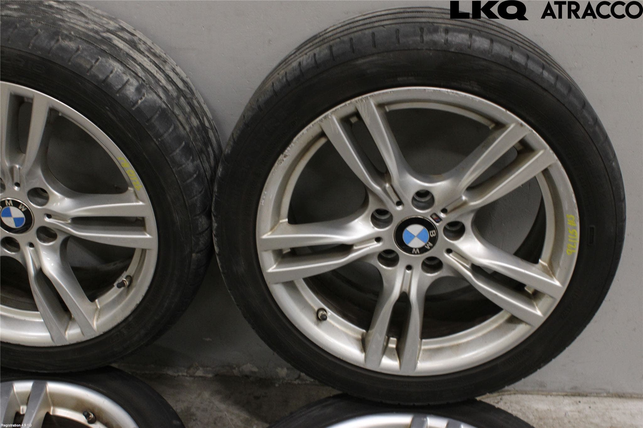BMW 3 F30/F31/F80 12-19 Sommardäck Alumfälg 4St