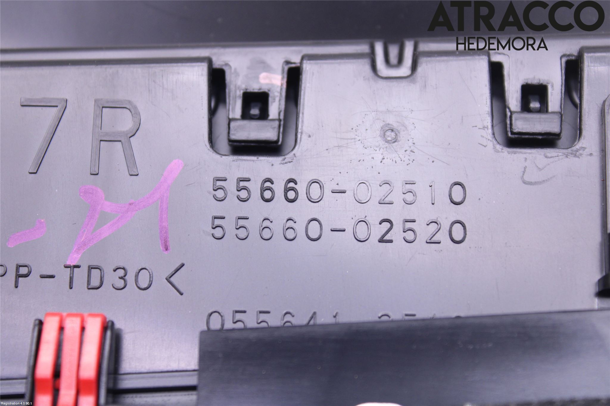 Toyota COROLLA 19- Defrosterkanal-Munstycke