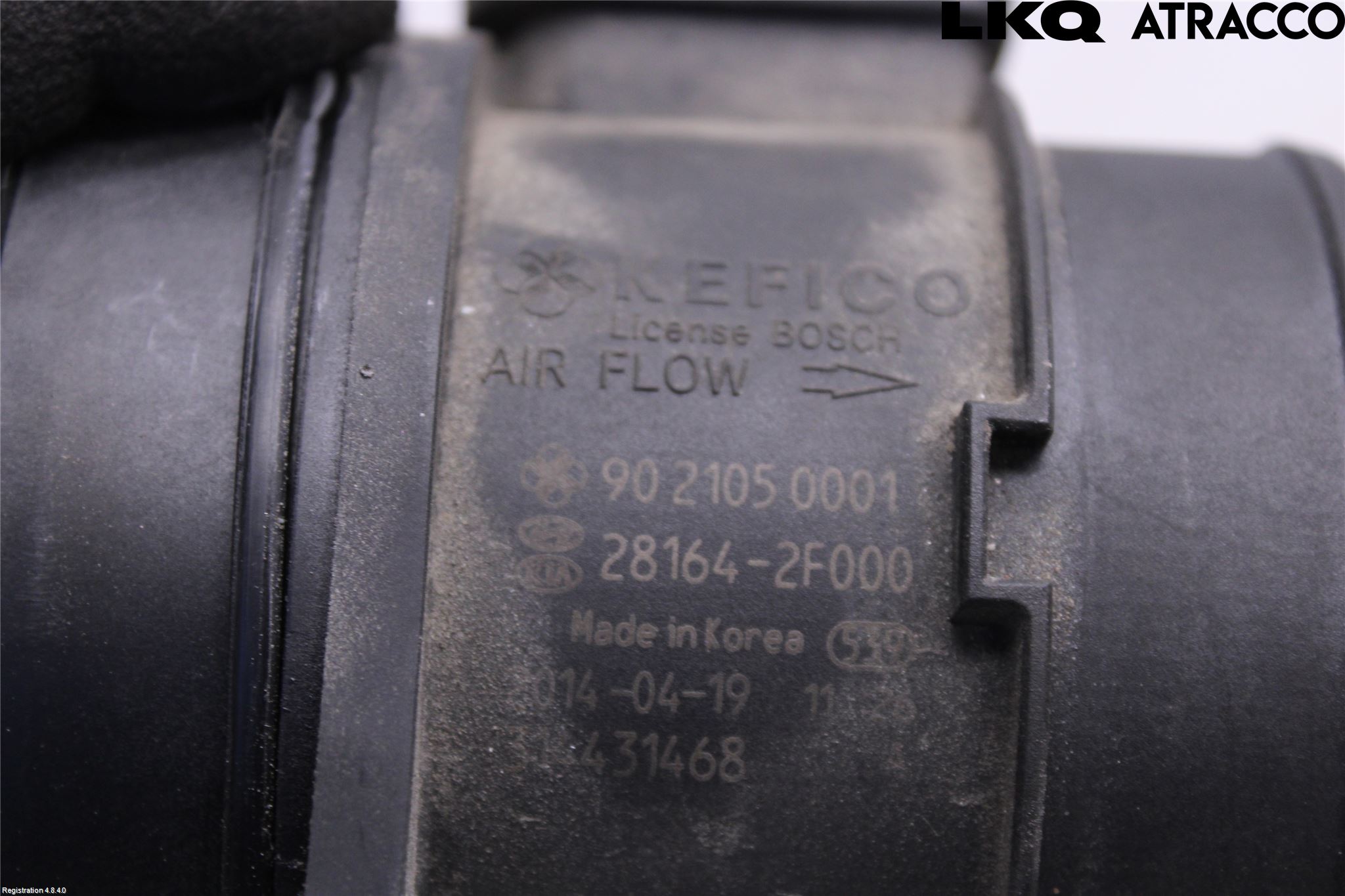 Kia SORENTO 10-14 Injluftmassamätare