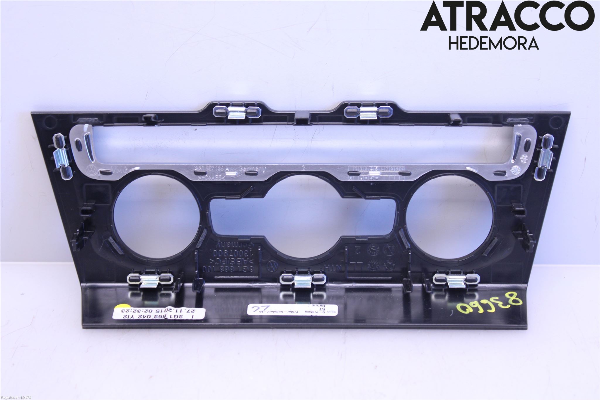 Volkswagen VW PASSAT 15-19 Instrumentsarg