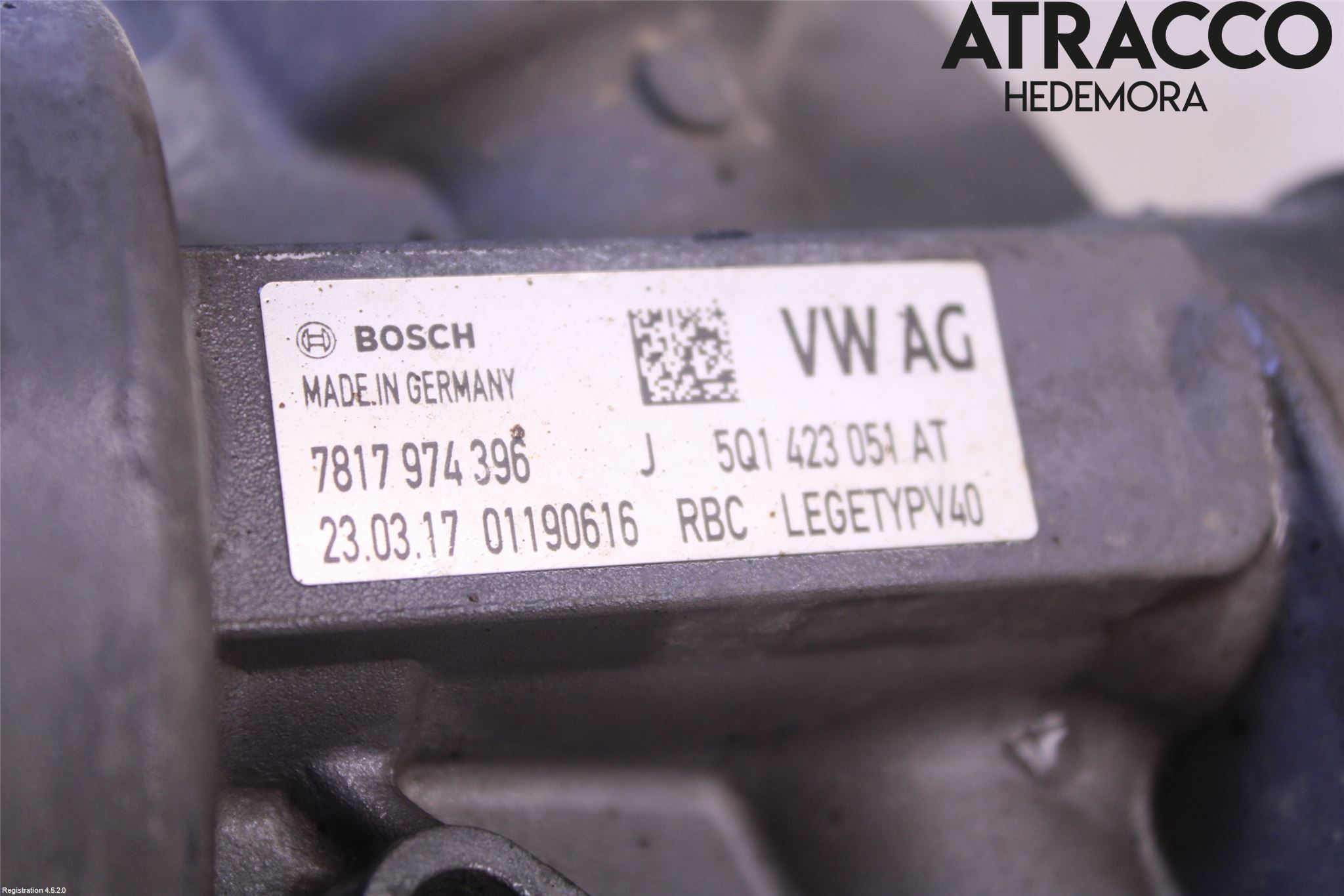 Volkswagen VW GOLF / E-GOLF VII 13-20 Styrväxel-Snäcka Elektrisk