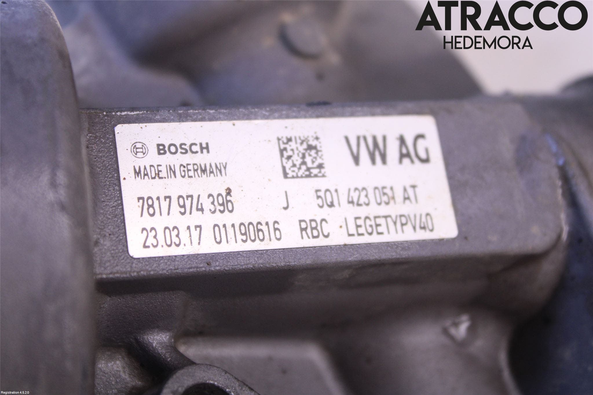 Volkswagen VW GOLF / E-GOLF VII 13-20 Styrväxel-Snäcka Elektrisk