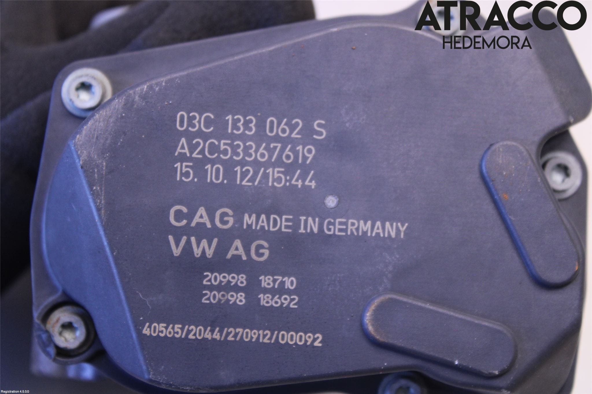 Skoda OCTAVIA (1Z) 05-13 Injspjällhus