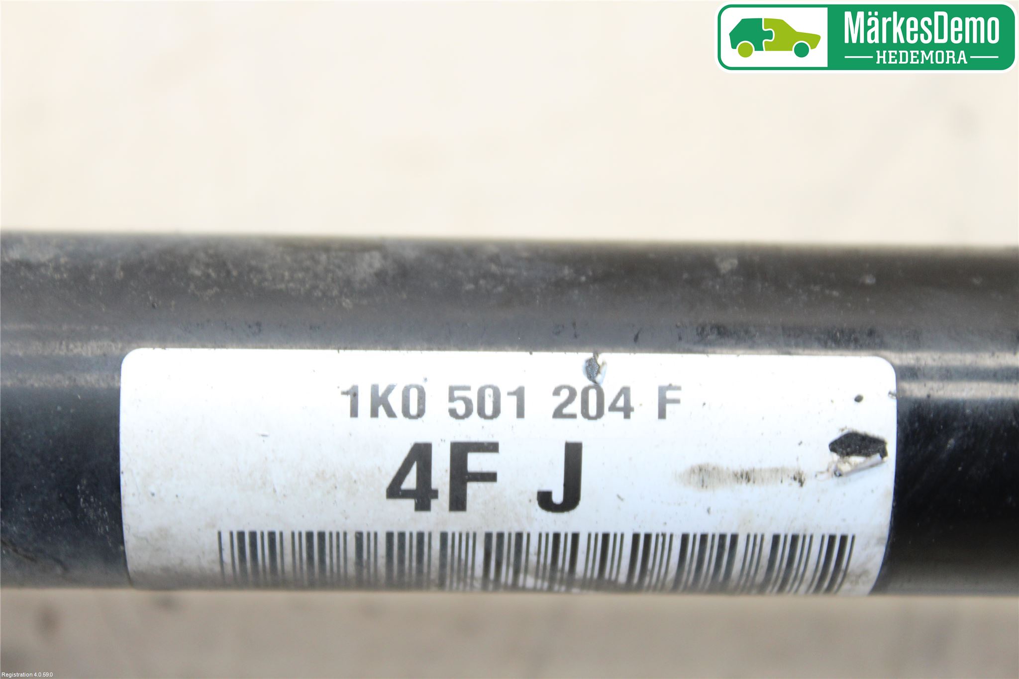 Volkswagen VW TIGUAN 07-16 Drivaxel Bak Höger