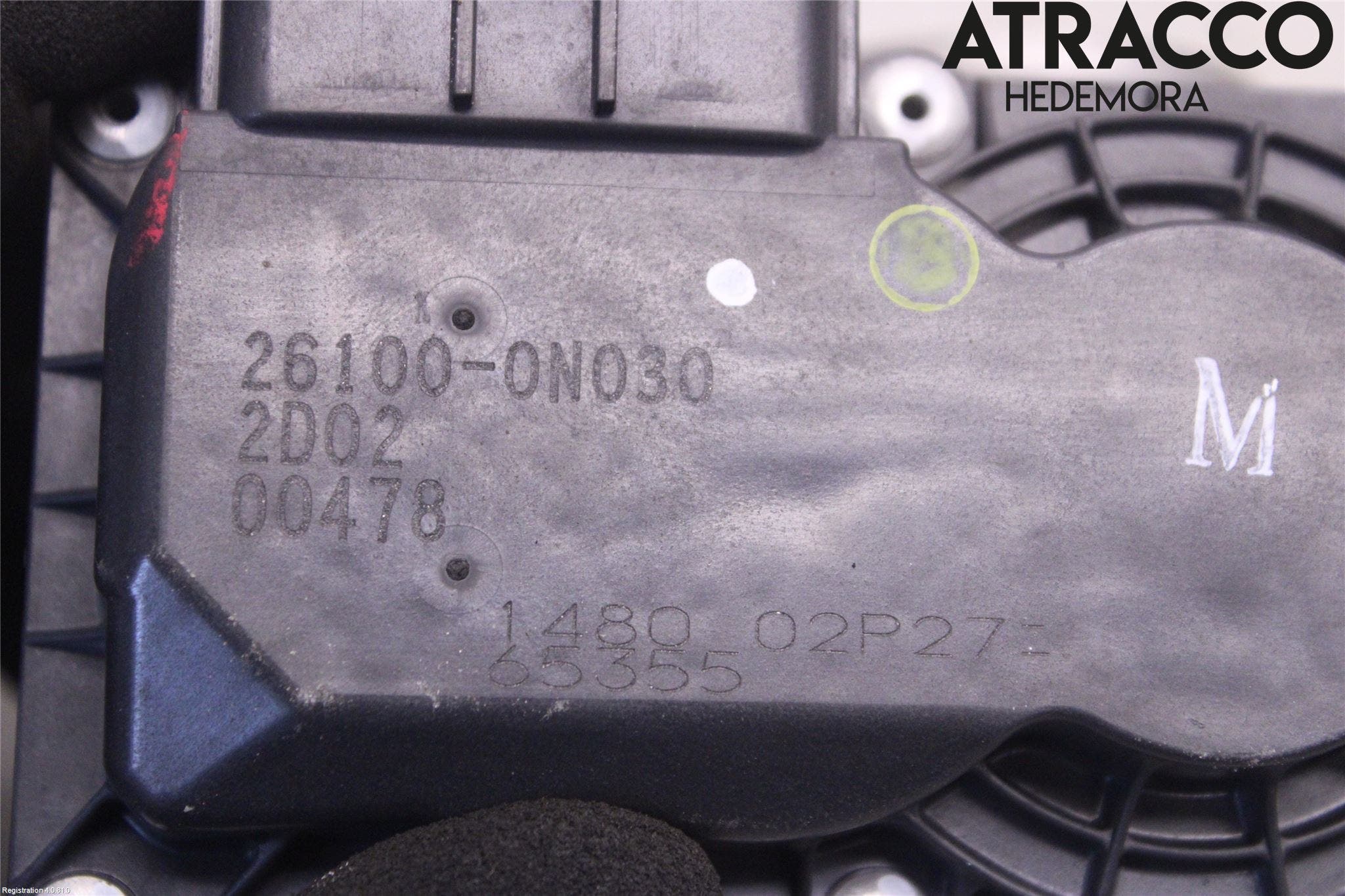 Toyota YARIS XP130 12-14 Injspjällhus