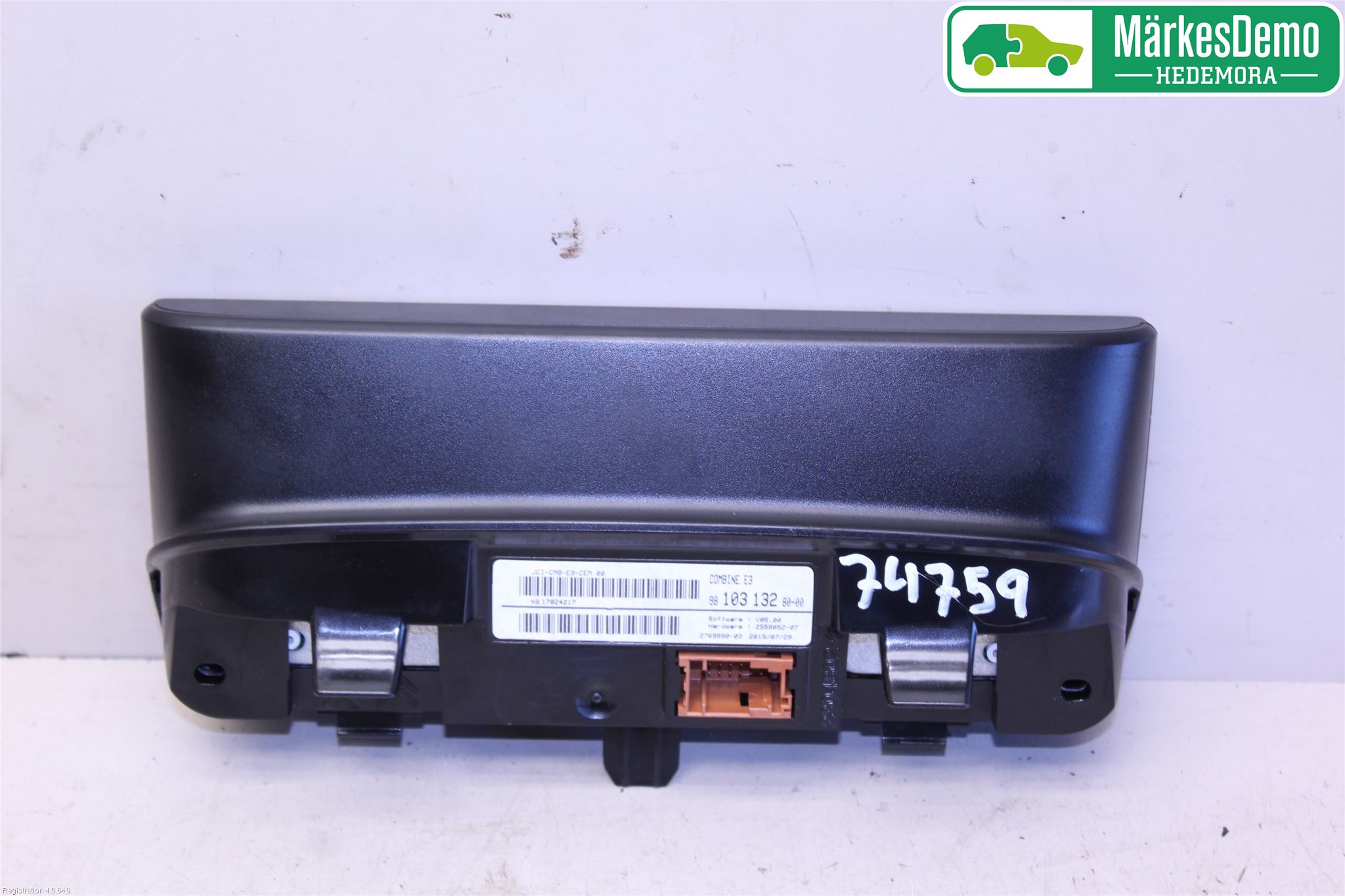Citroen C4 CACTUS 14-20 Instrument Komb