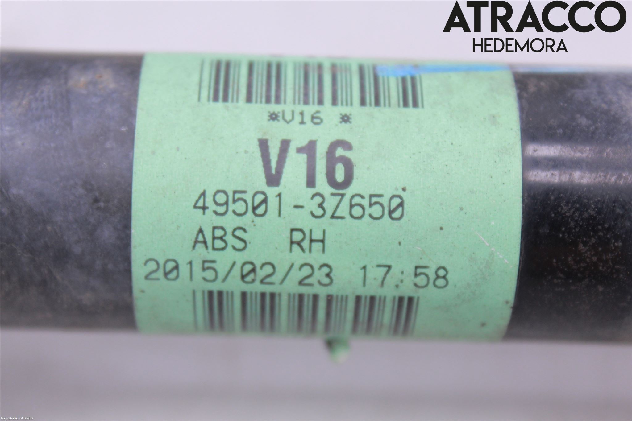 Hyundai i40 16-18 Drivaxel Fram Höger