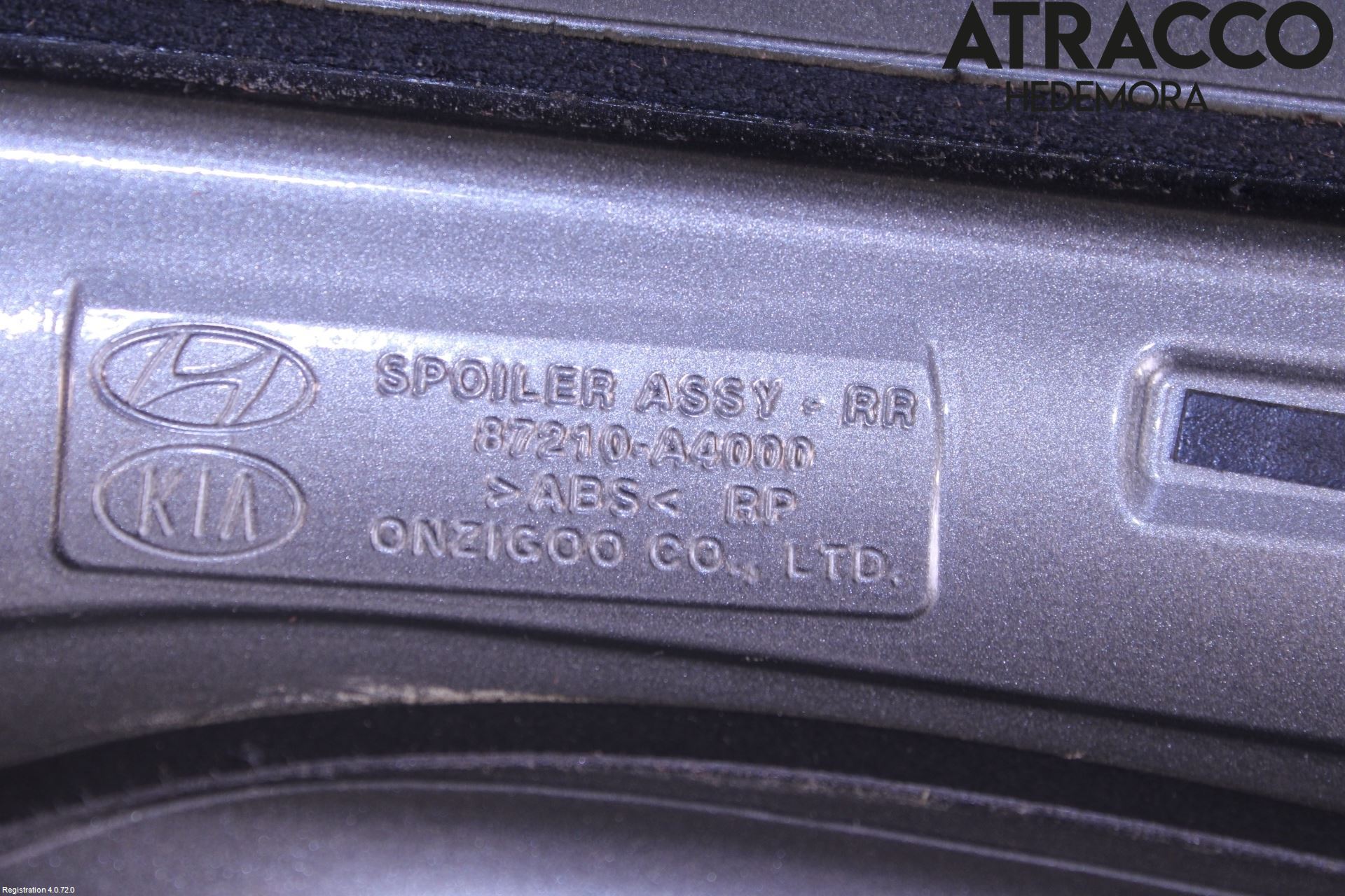 Kia CARENS III 13-19 Spoiler Baklucka