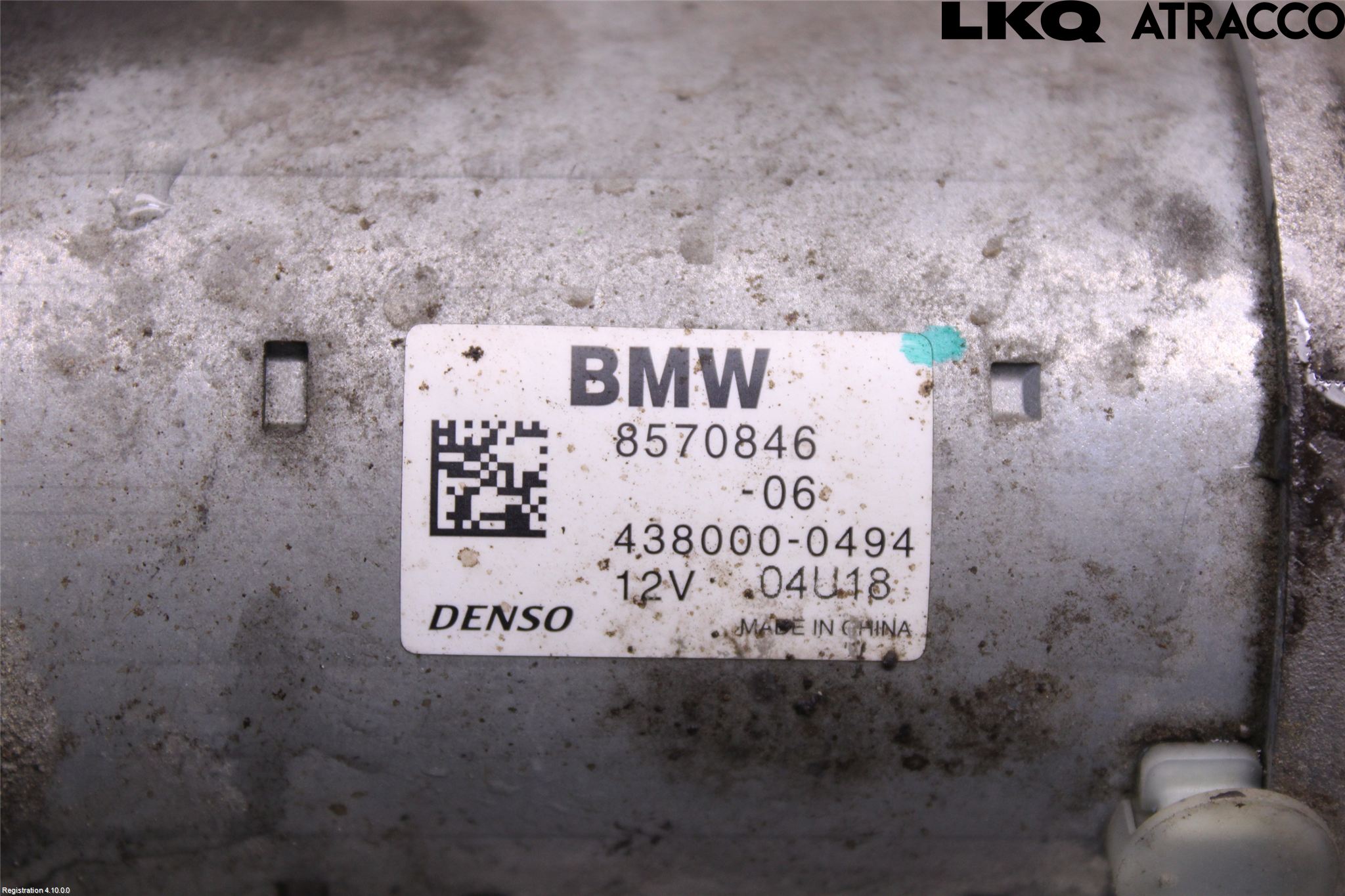 BMW 3 F30/F31/F80 12-19 Startmotor Diesel