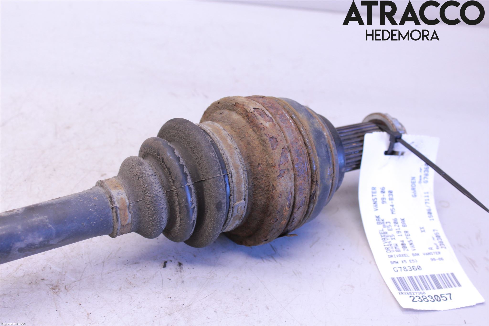 BMW X5 E53     99-06 Drivaxel Bak Vänster