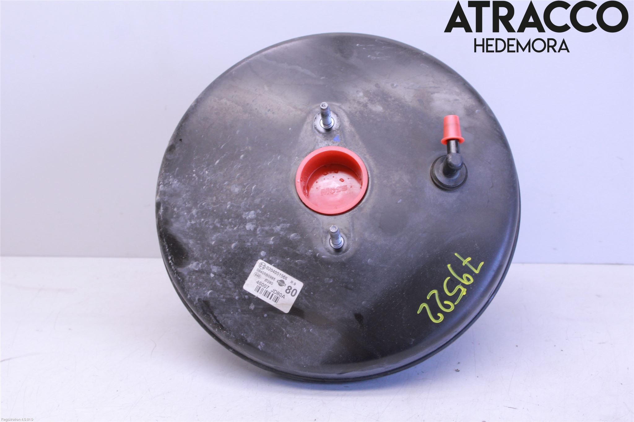 Nissan QASHQAI 10-14 Bromsservo