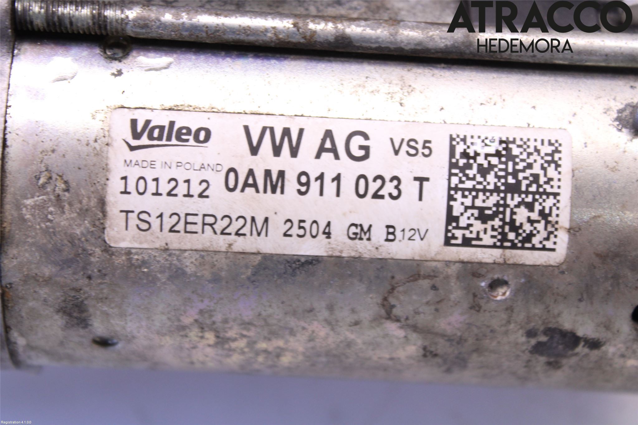 Volkswagen VW PASSAT 11-14 Startmotor