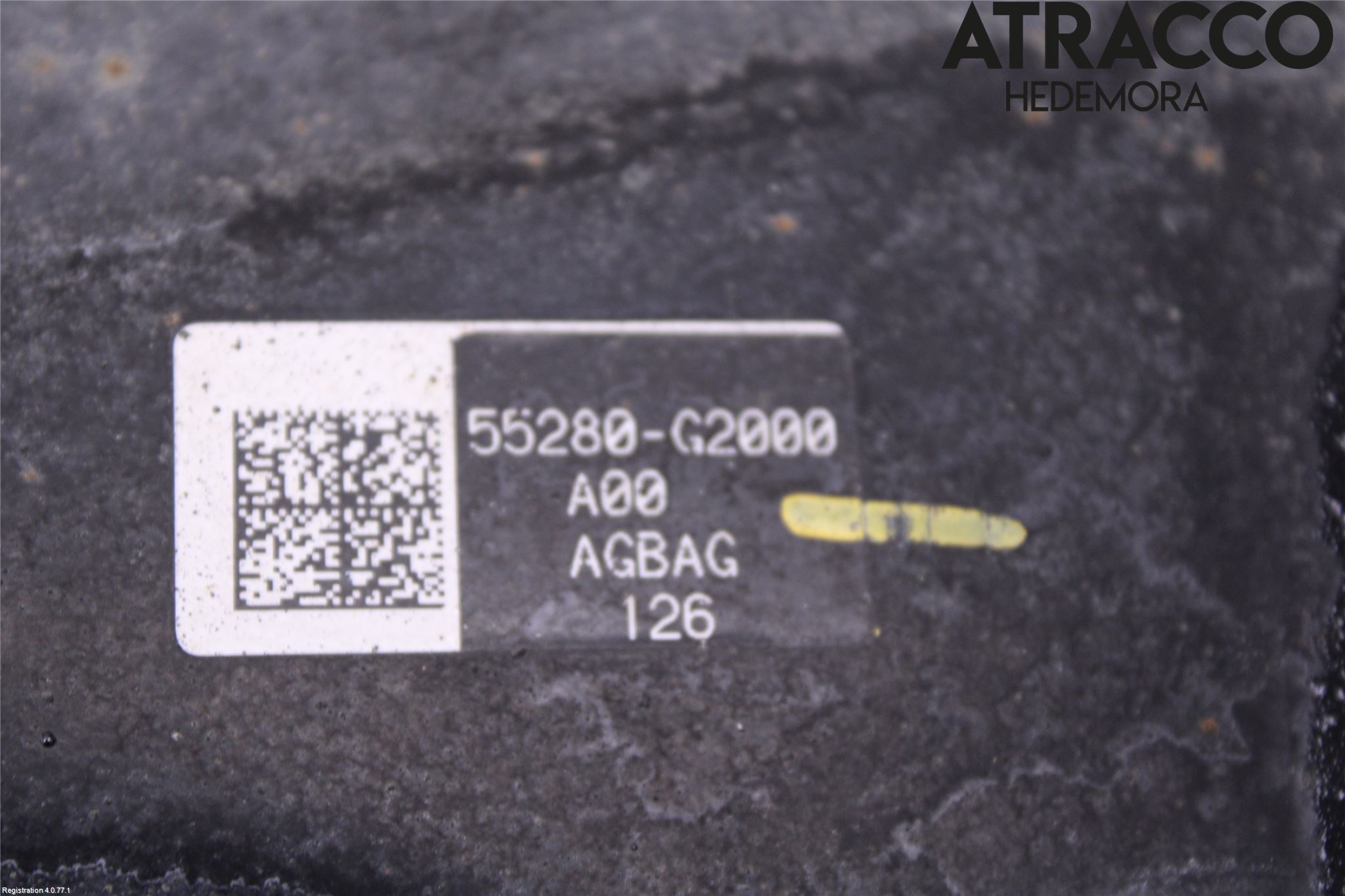 Kia NIRO (DE) 17-22 Bärarm Bak Höger