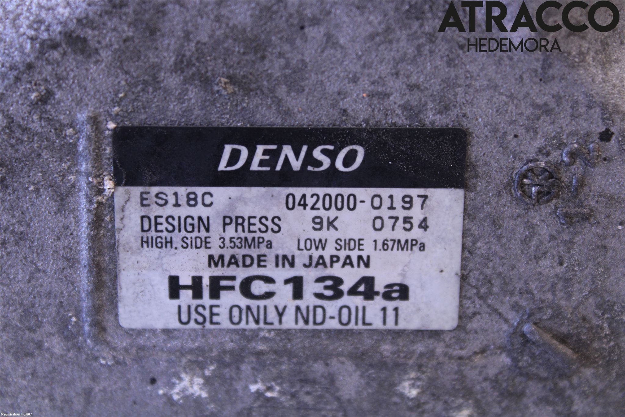 Toyota PRIUS NWH20 04-08 Ac Kompressor