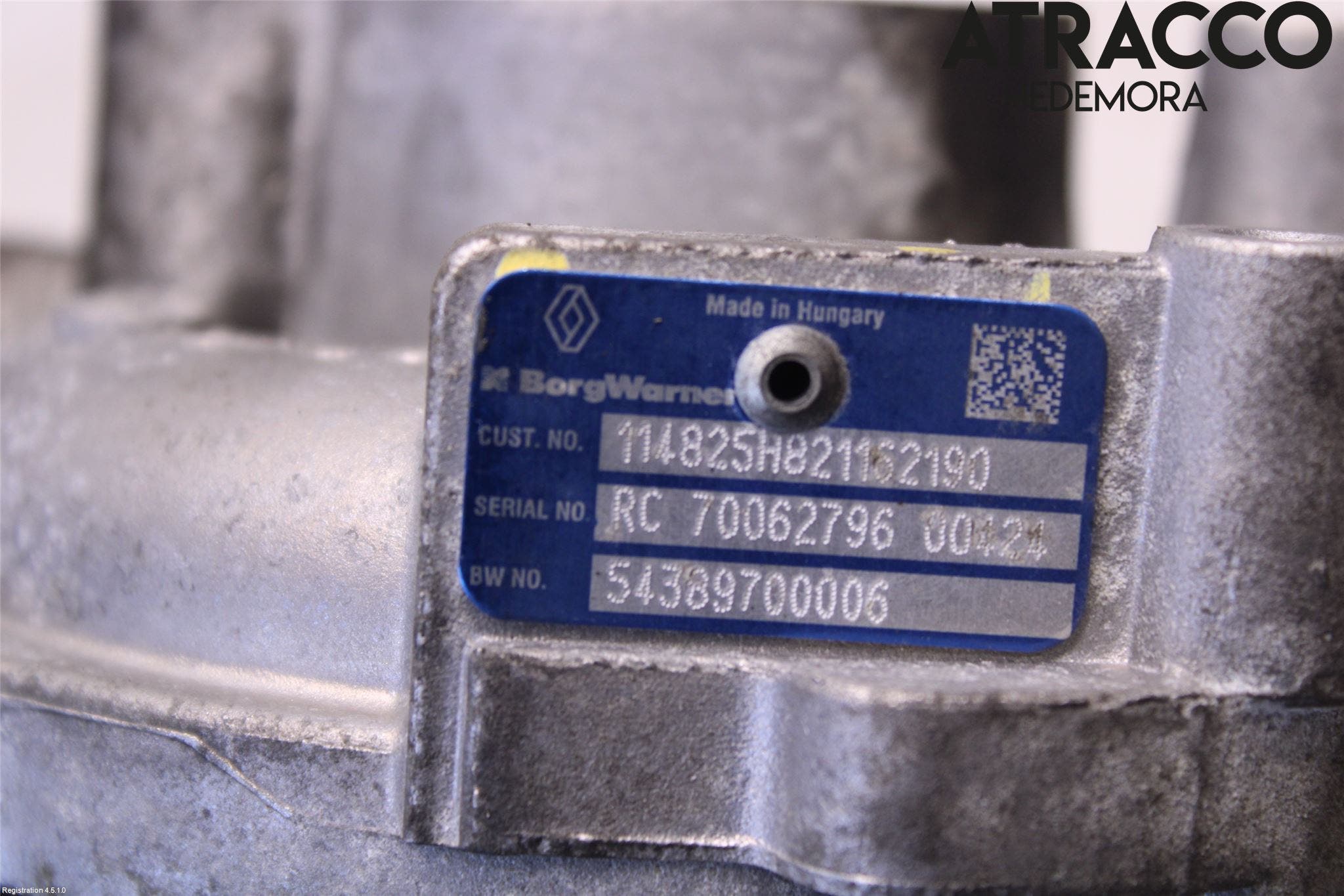 Nissan QASHQAI 14-17 Turboaggregat