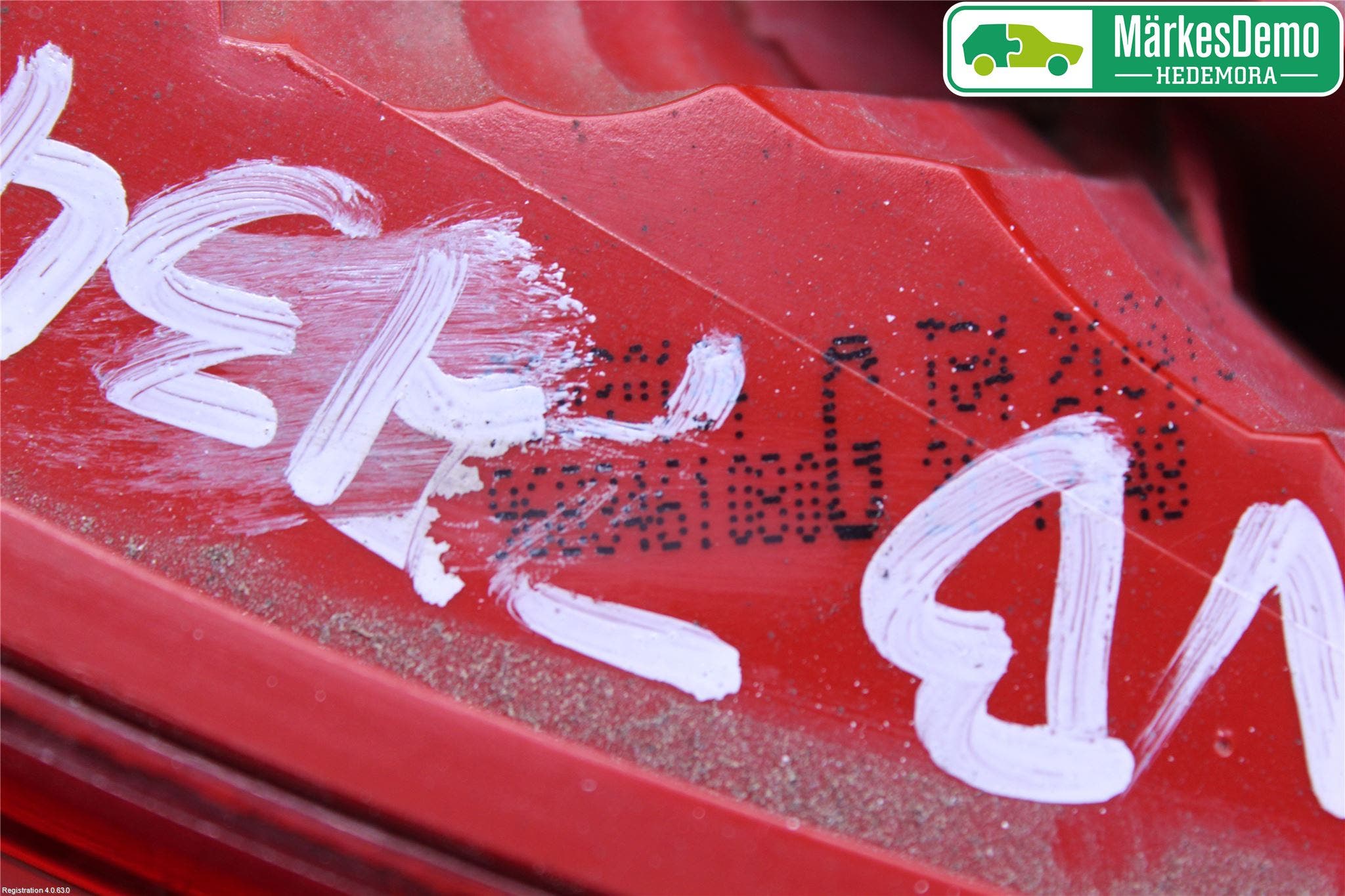 Peugeot 3008 09-16 Bakljus Lucka Vä