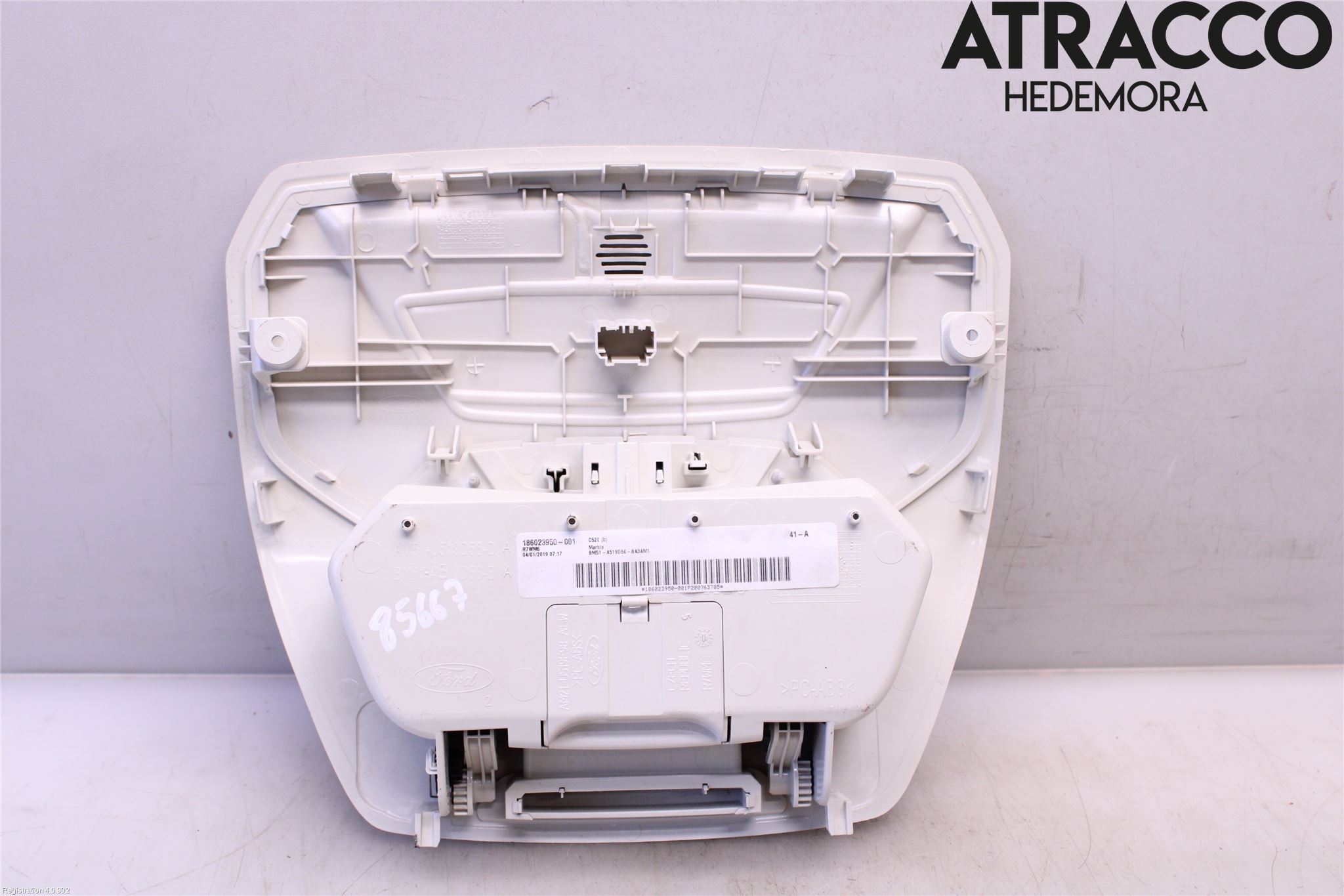 Ford KUGA 17-19 Inredning Takkonsol