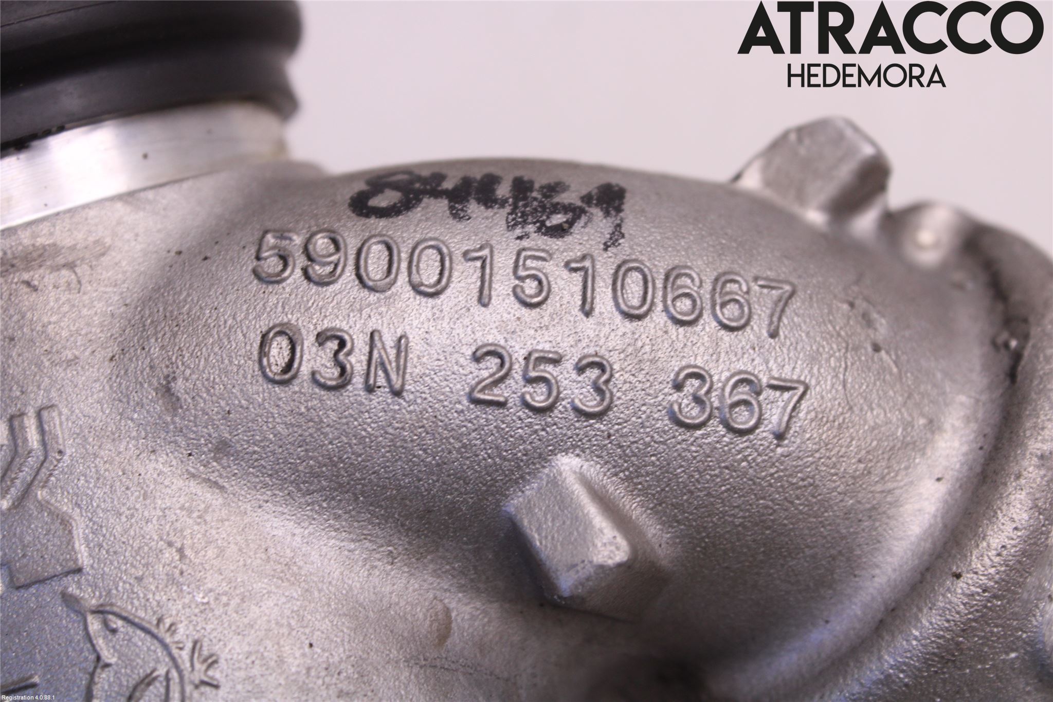 Volkswagen VW PASSAT 15-19 Laddluft-Intercoolerrör