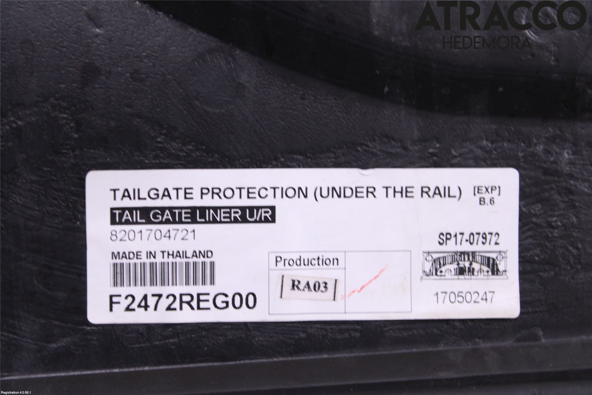 Renault ALASKAN 18-20 Flakläm