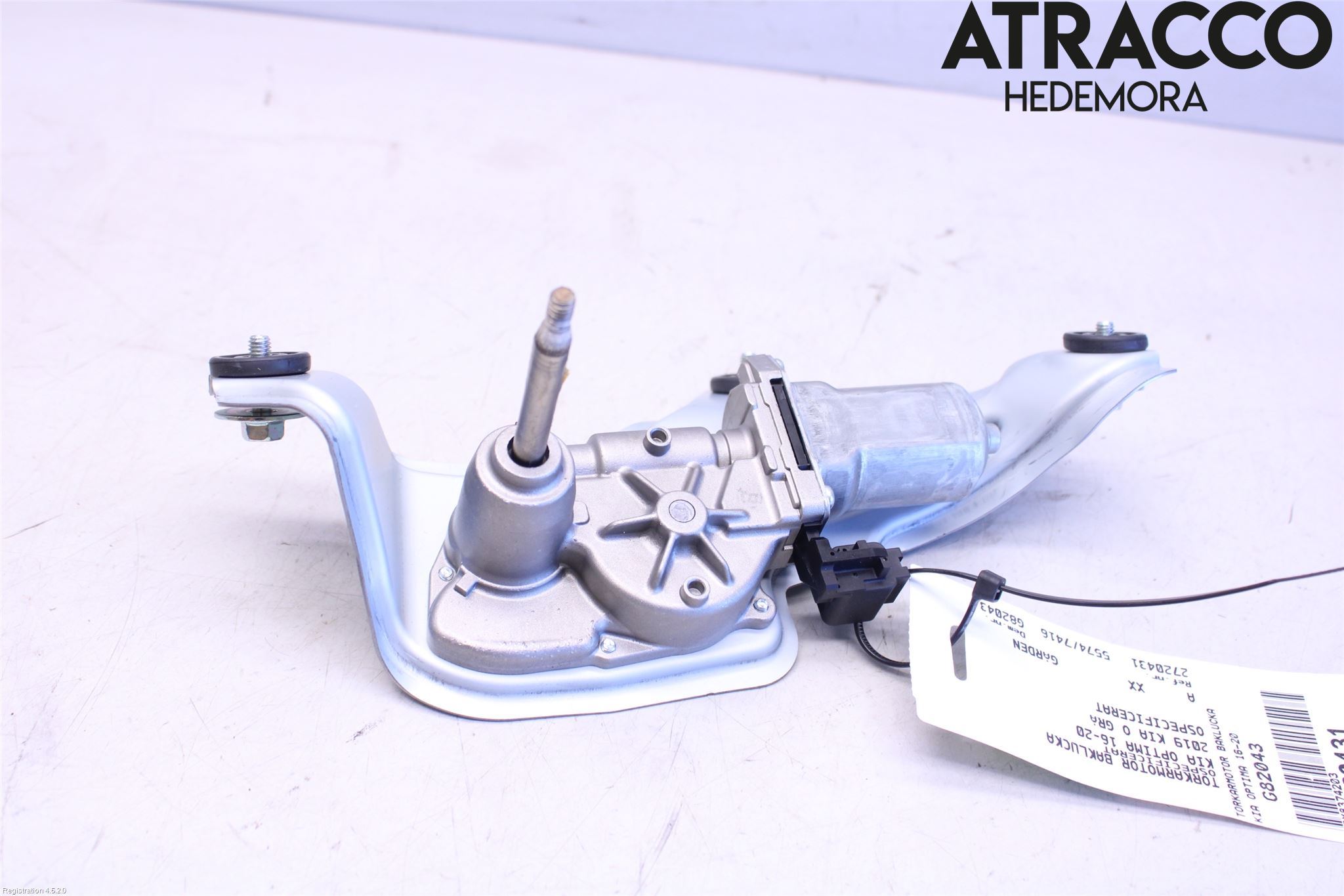 Kia OPTIMA 16-20 Torkarmotor Baklucka