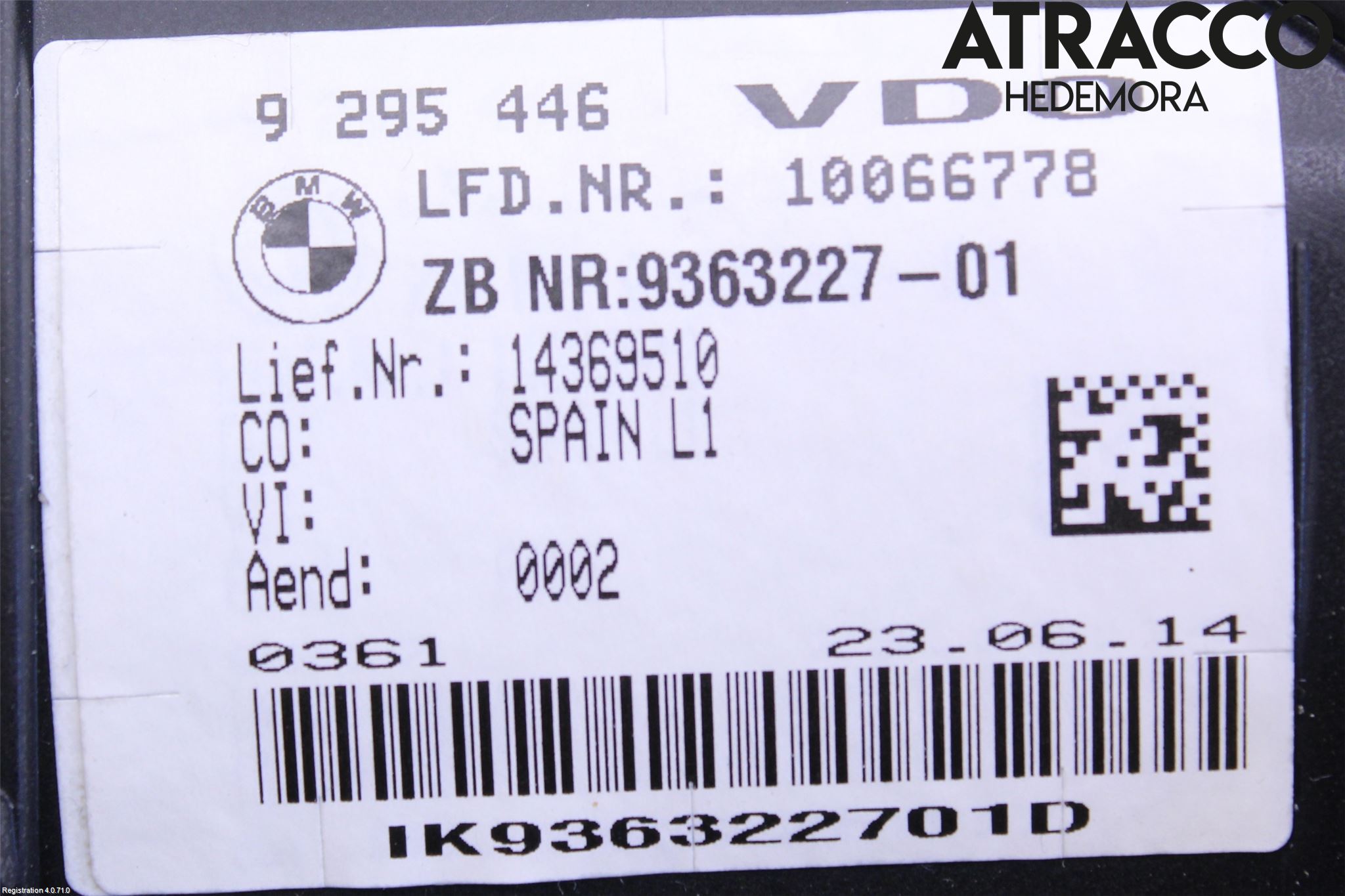 BMW 2 F45 Active Tourer 14-21 Instrument Komb