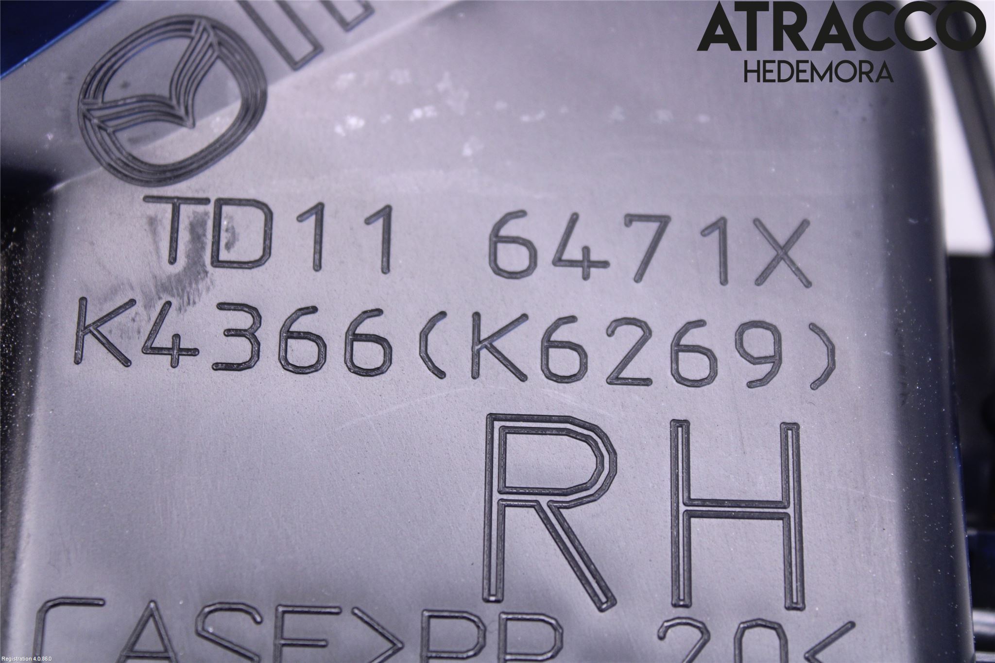 Mazda CX-9 Defrosterkanal-Munstycke