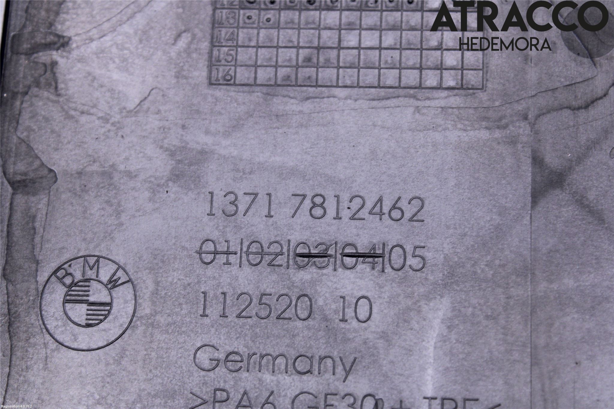 BMW 5 F10/F11/F18 09-17 Luftrenare