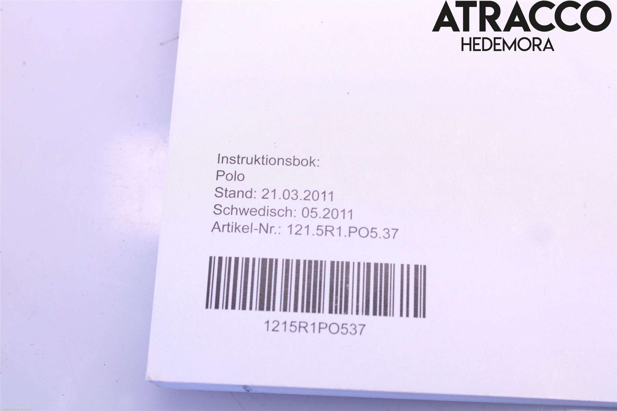 Volkswagen VW GOLF / E-GOLF VII 13-20 Instruktionsbok