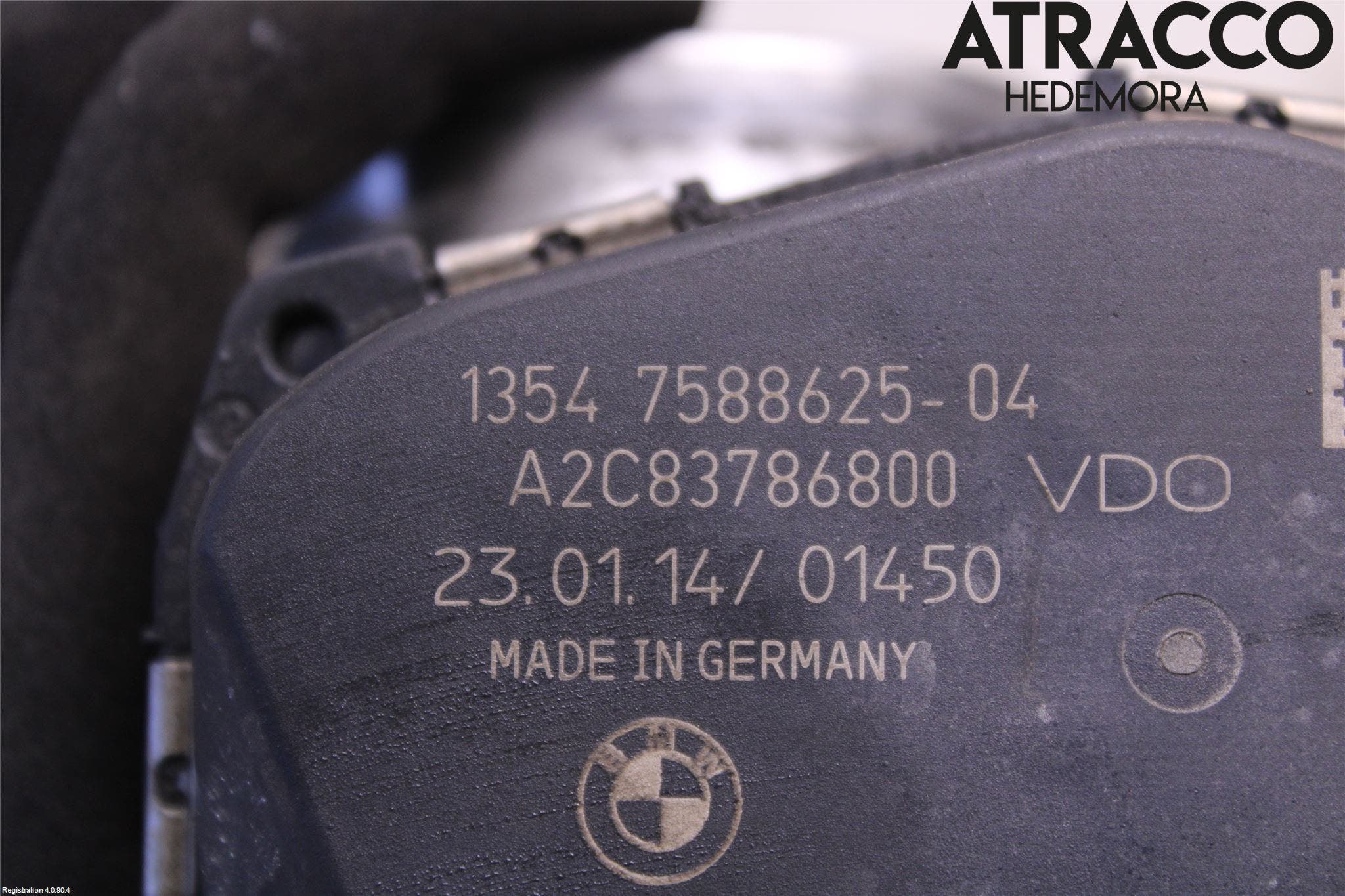 BMW 3 F30/F31/F80 12-19 Injspjällhus