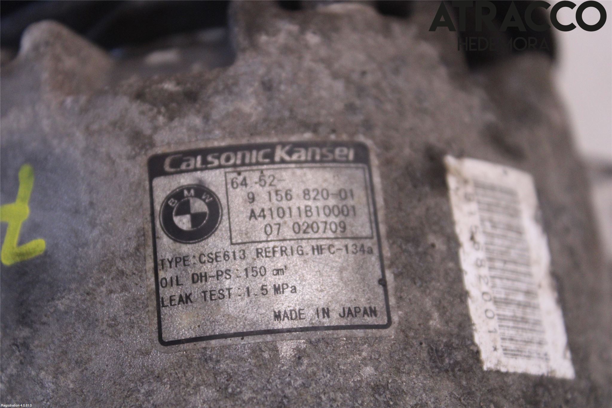 BMW 1 E87/81 5D/3D 03-11 Ac Kompressor