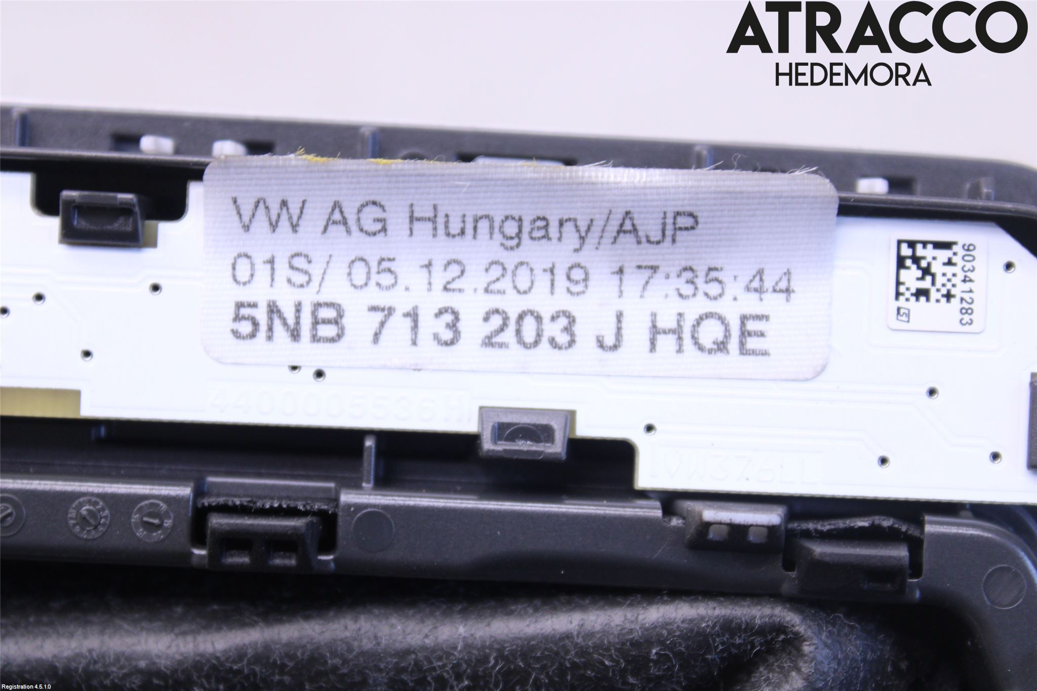 Volkswagen VW TIGUAN 16-24 Växelspaksdamask