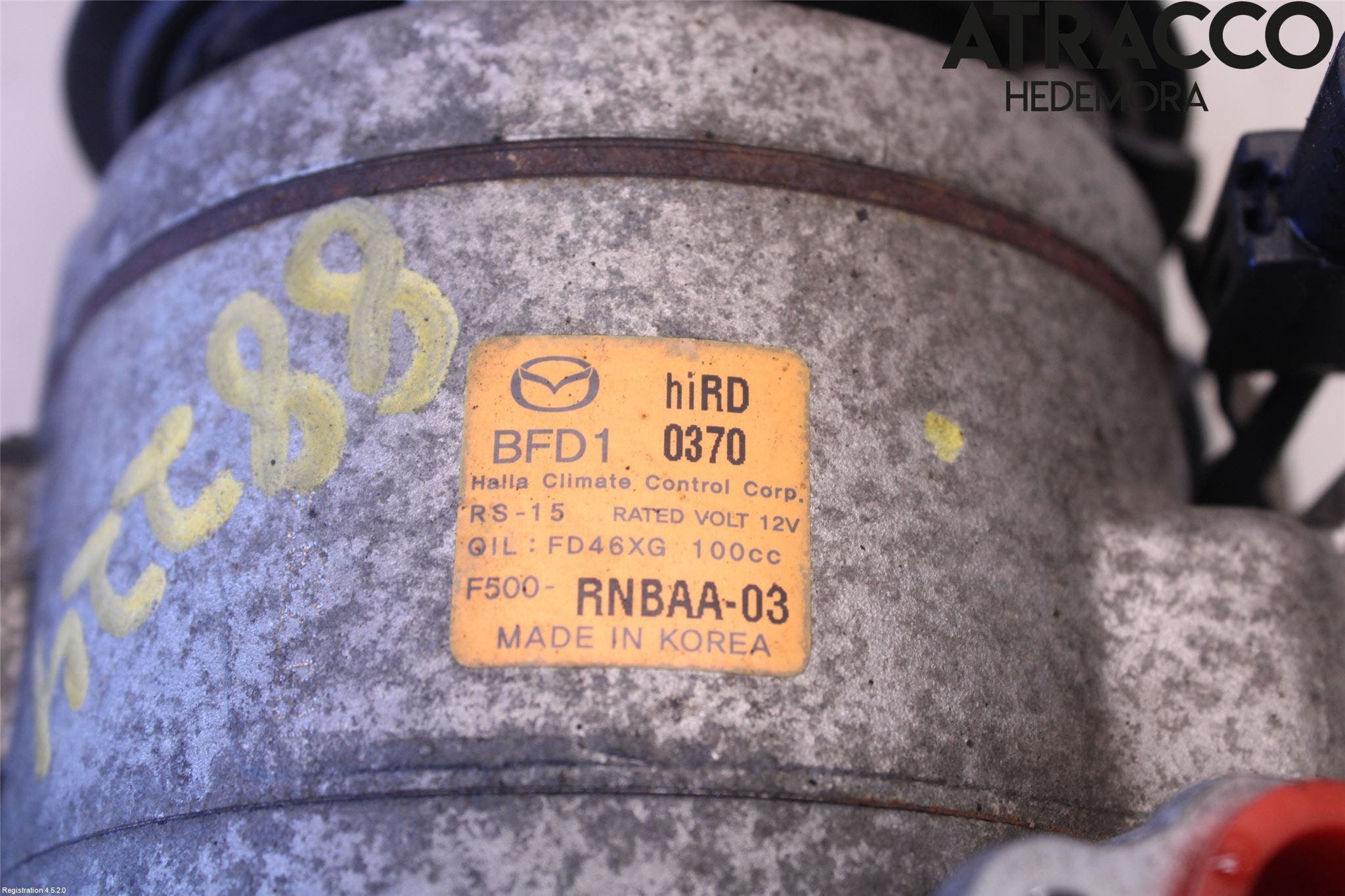 Mazda 6 13- Ac Kompressor