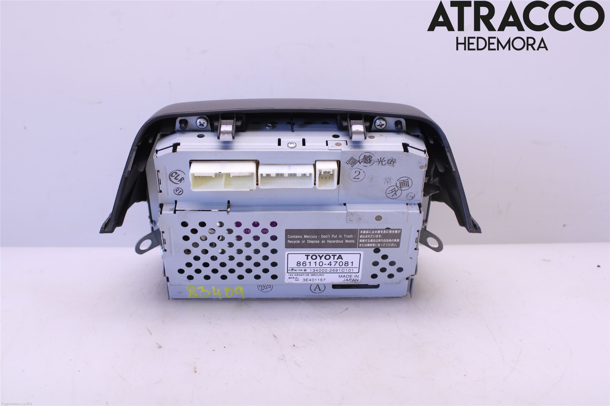 Toyota PRIUS NWH20 04-08 Multifunktionsdisplay