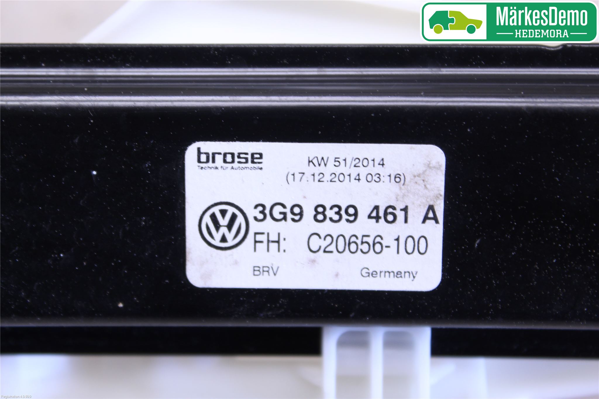 Volkswagen VW PASSAT 15-19 Fönsterhiss El Kompl