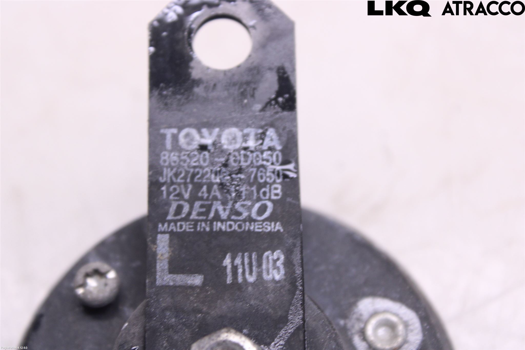 Toyota YARIS XP130 15-20 Signalhorn