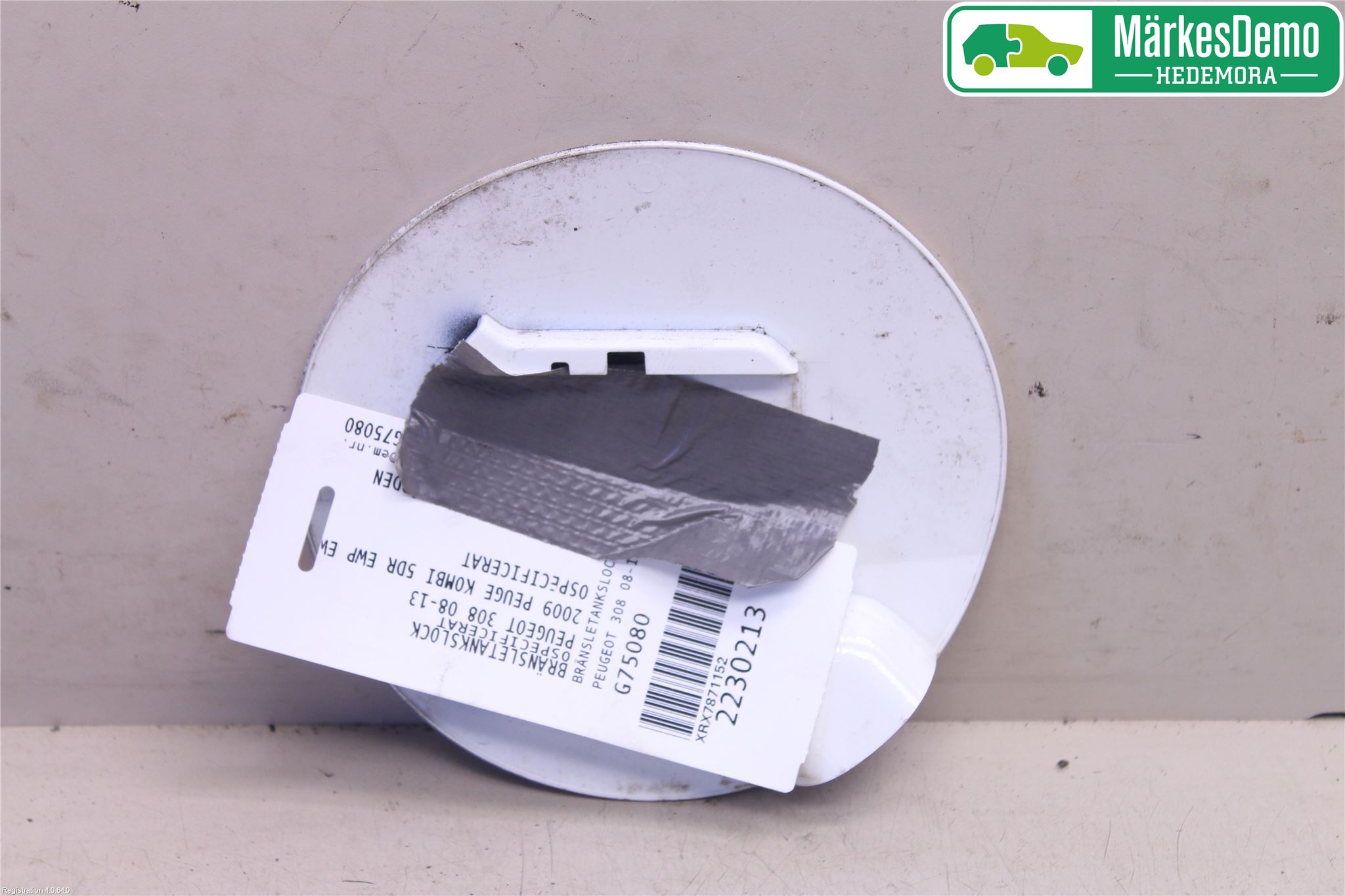 Peugeot 308 08-13 Tanklucka