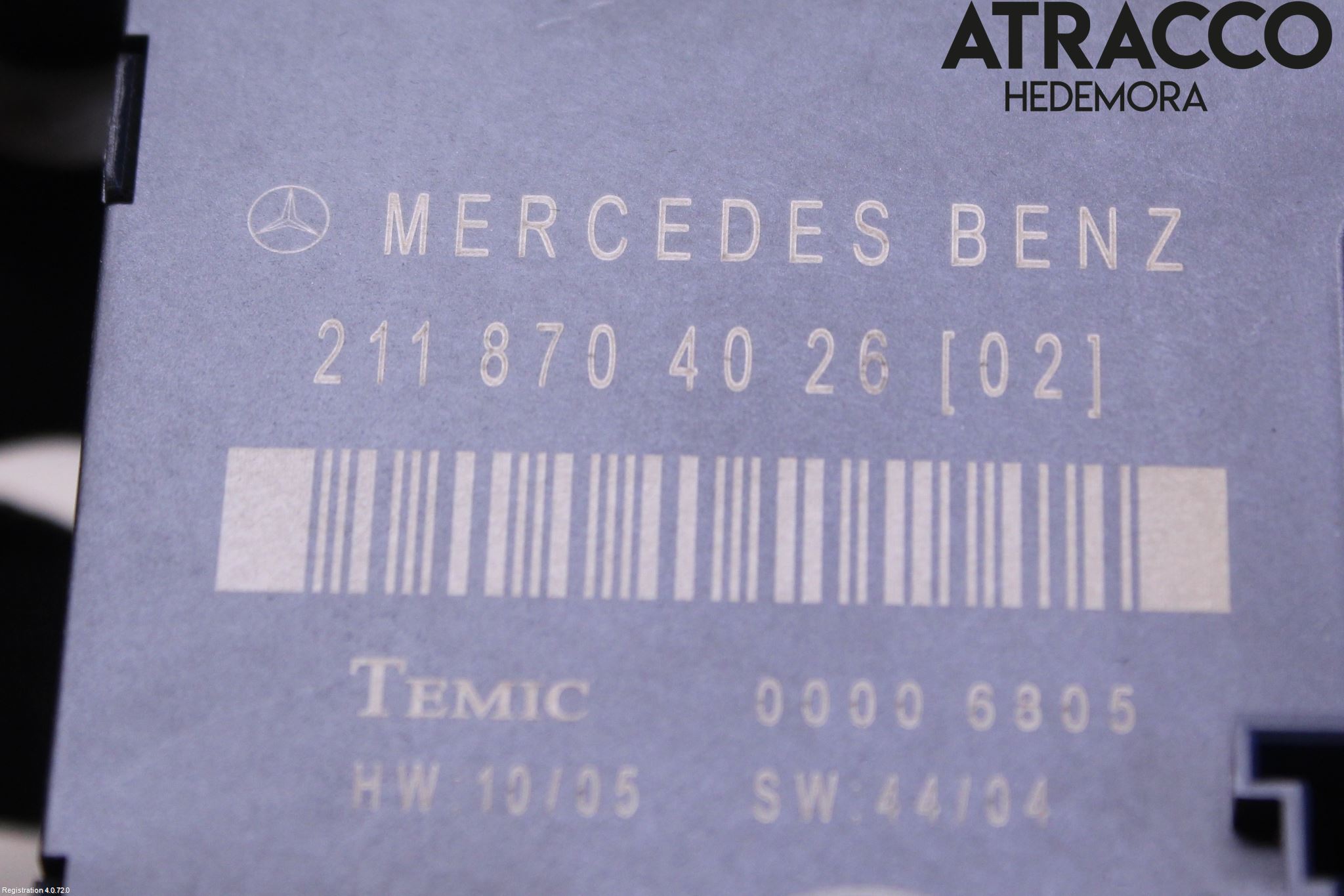 Mercedes-Benz MB E-KLASS (W211) 02-09 Styrenhet Dörr