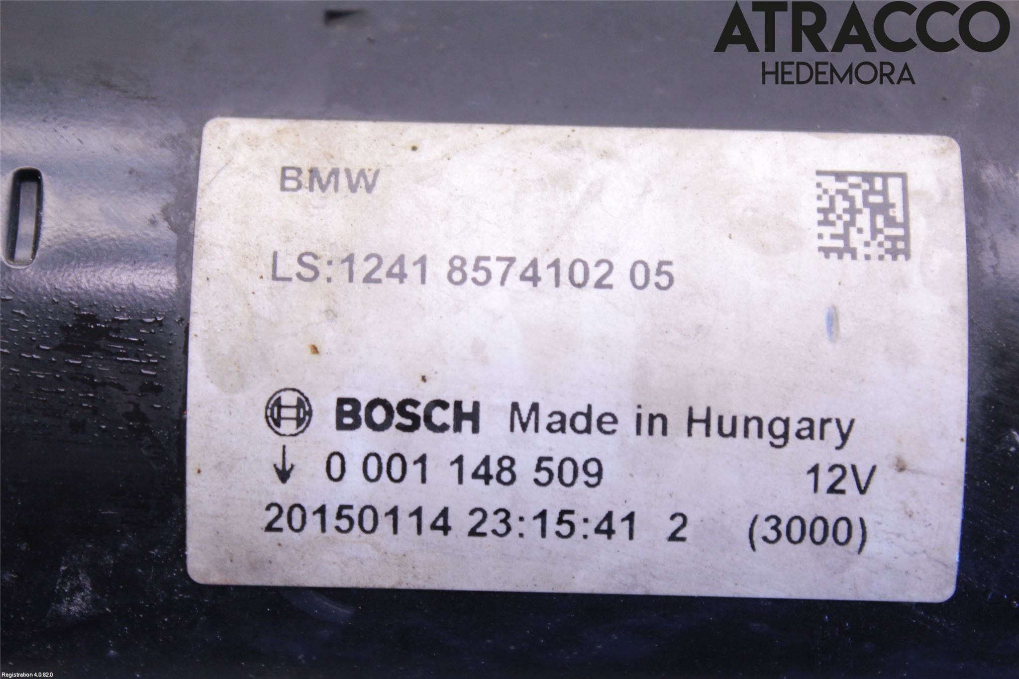 BMW 3 F30/F31/F80 12-19 Startmotor Diesel