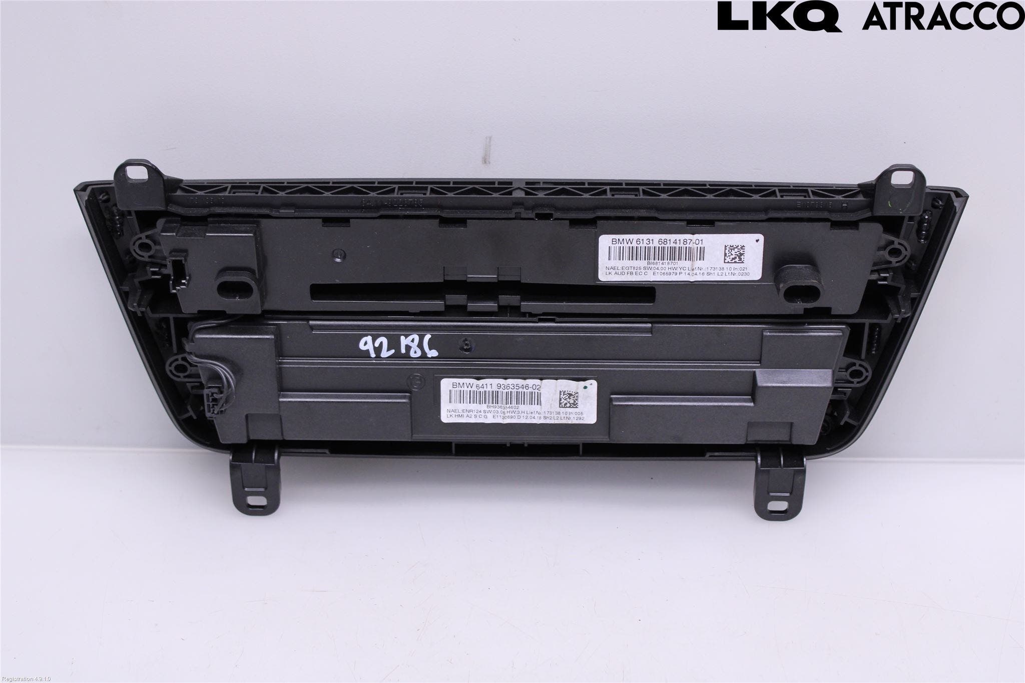 BMW 4 F32/F33/F82/F83 13-20 Ac Styrenhet Ac Manöveren