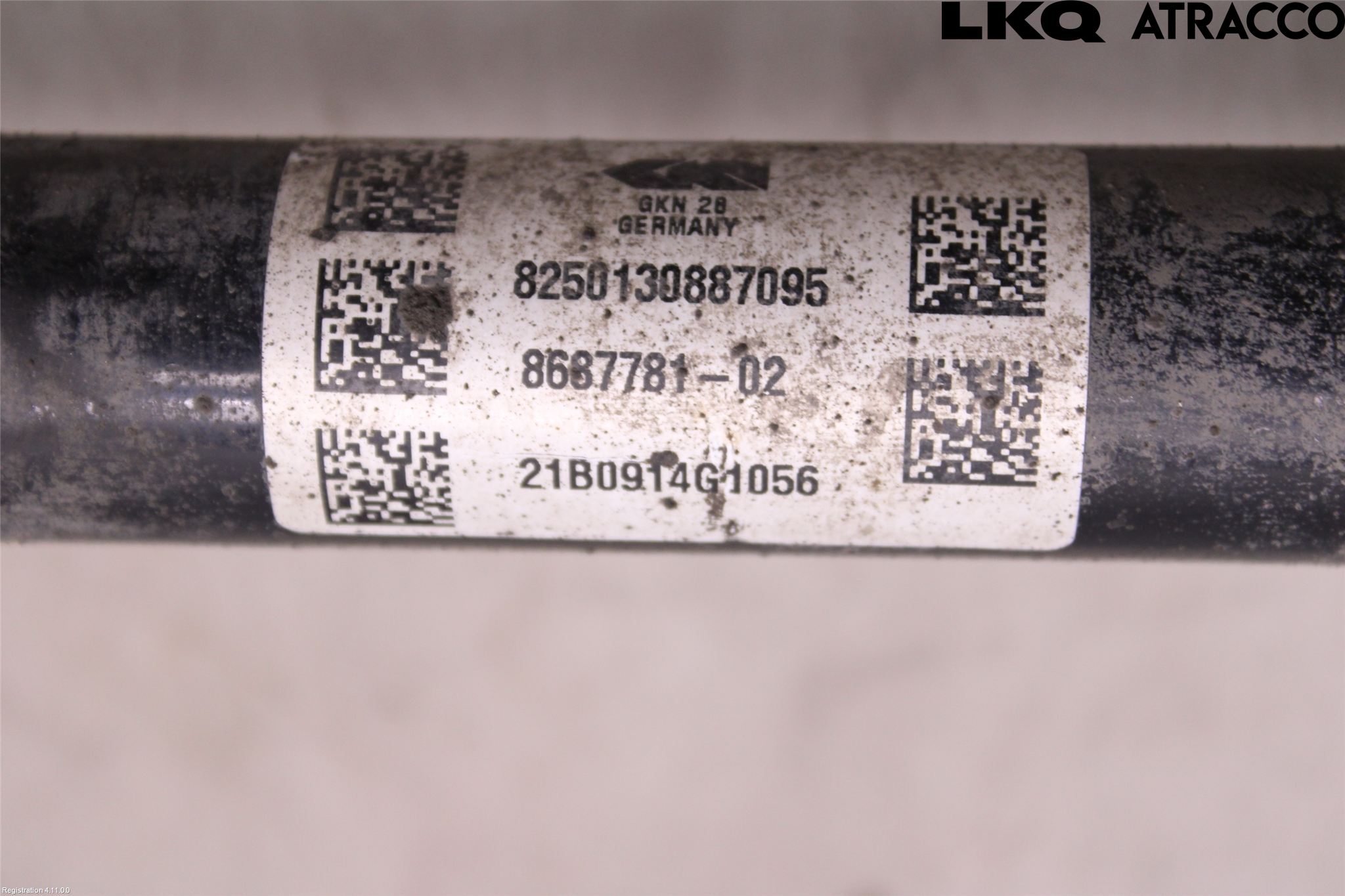 BMW X3 G01 18- Drivaxel Fram Vänster